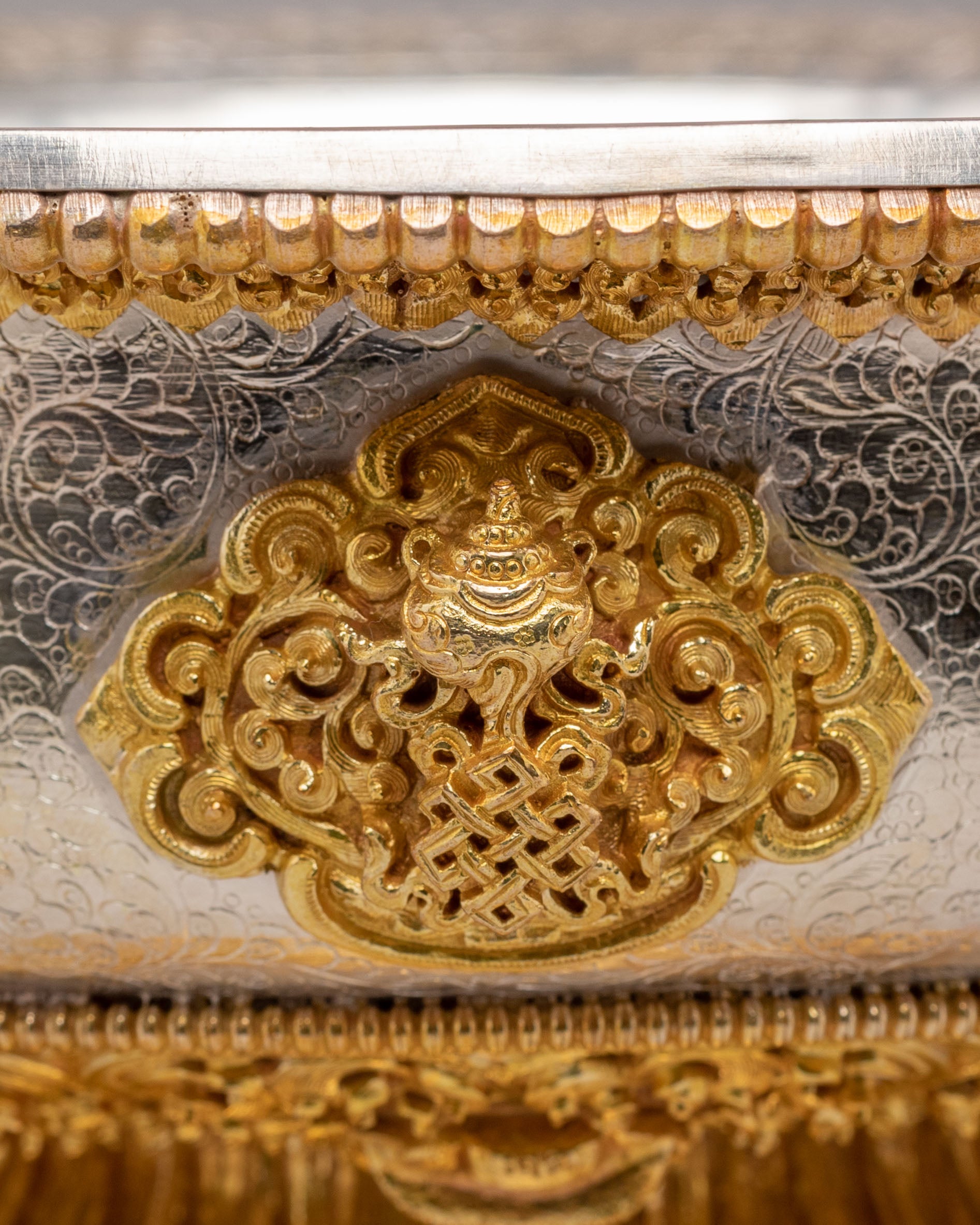 Ceremonial Serkyem Set | Tibetan Ritual Tools for Altar