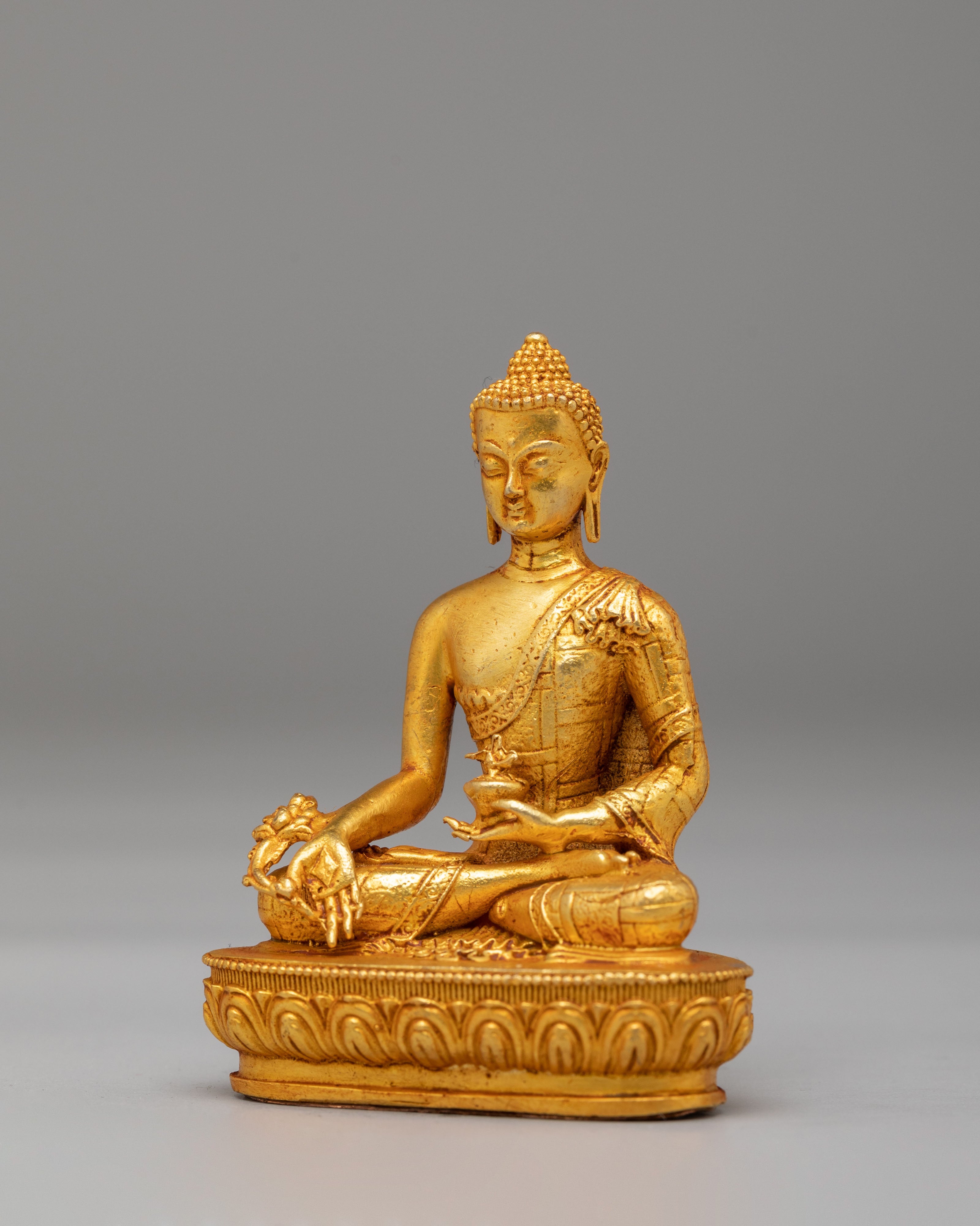 Spiritual Medicine Buddha Healing Statue | Tibetan Buddha Figurine for Meditation