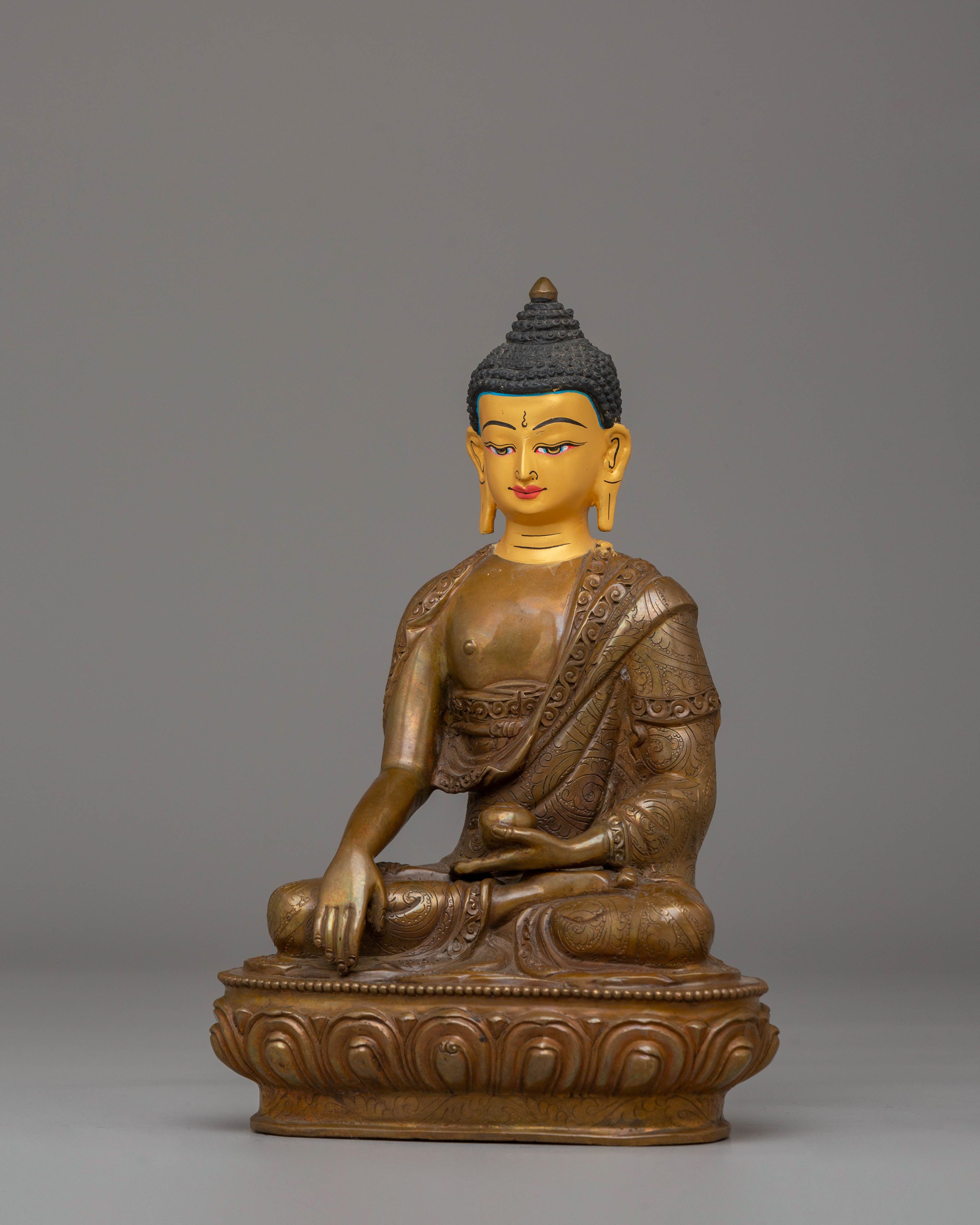 Dharma Teacher Shakyamuni Statue | Spiritual Buddha Sculpture