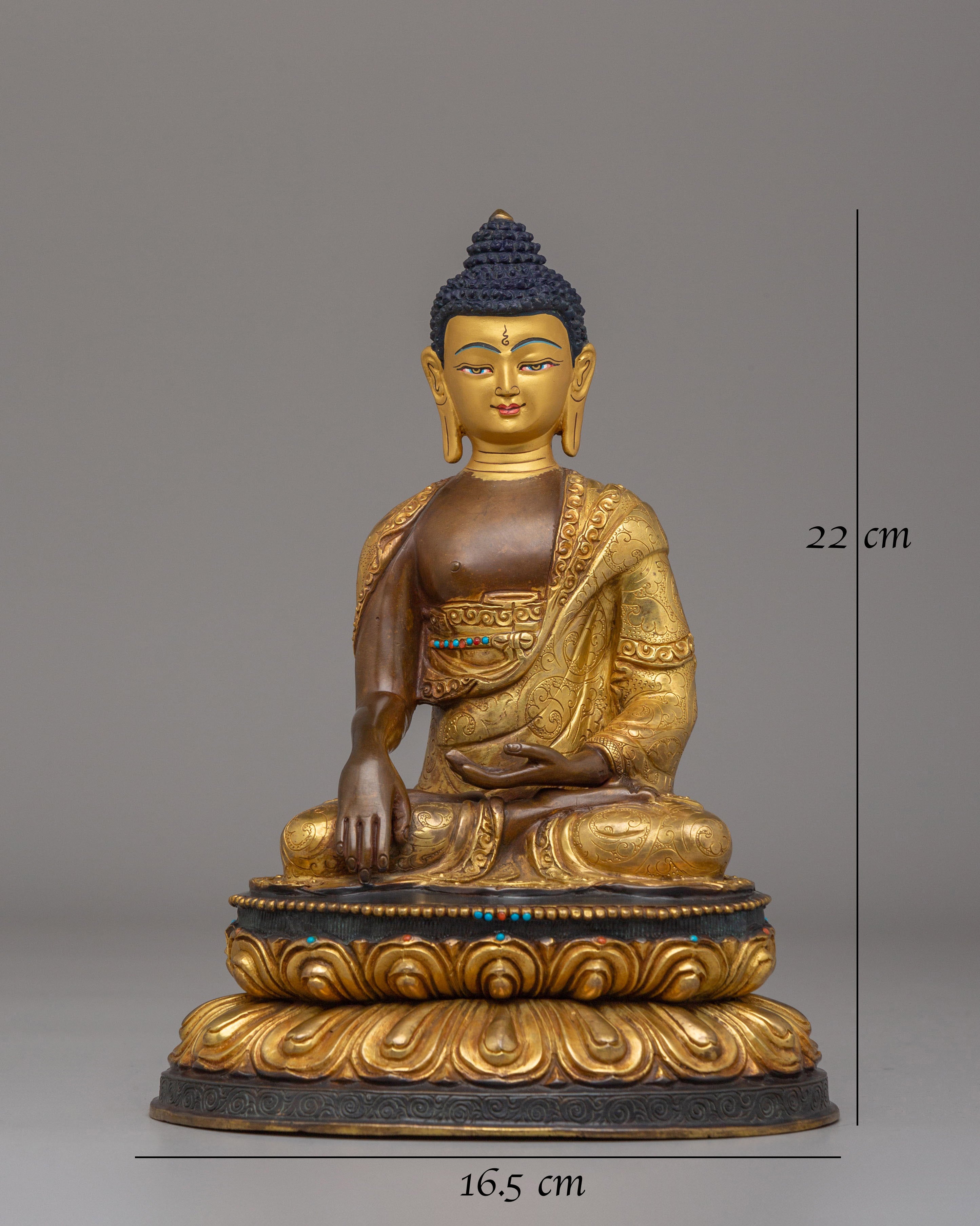 Shrine Shakyamuni Buddha Statue | Statue for Meditation & Peace