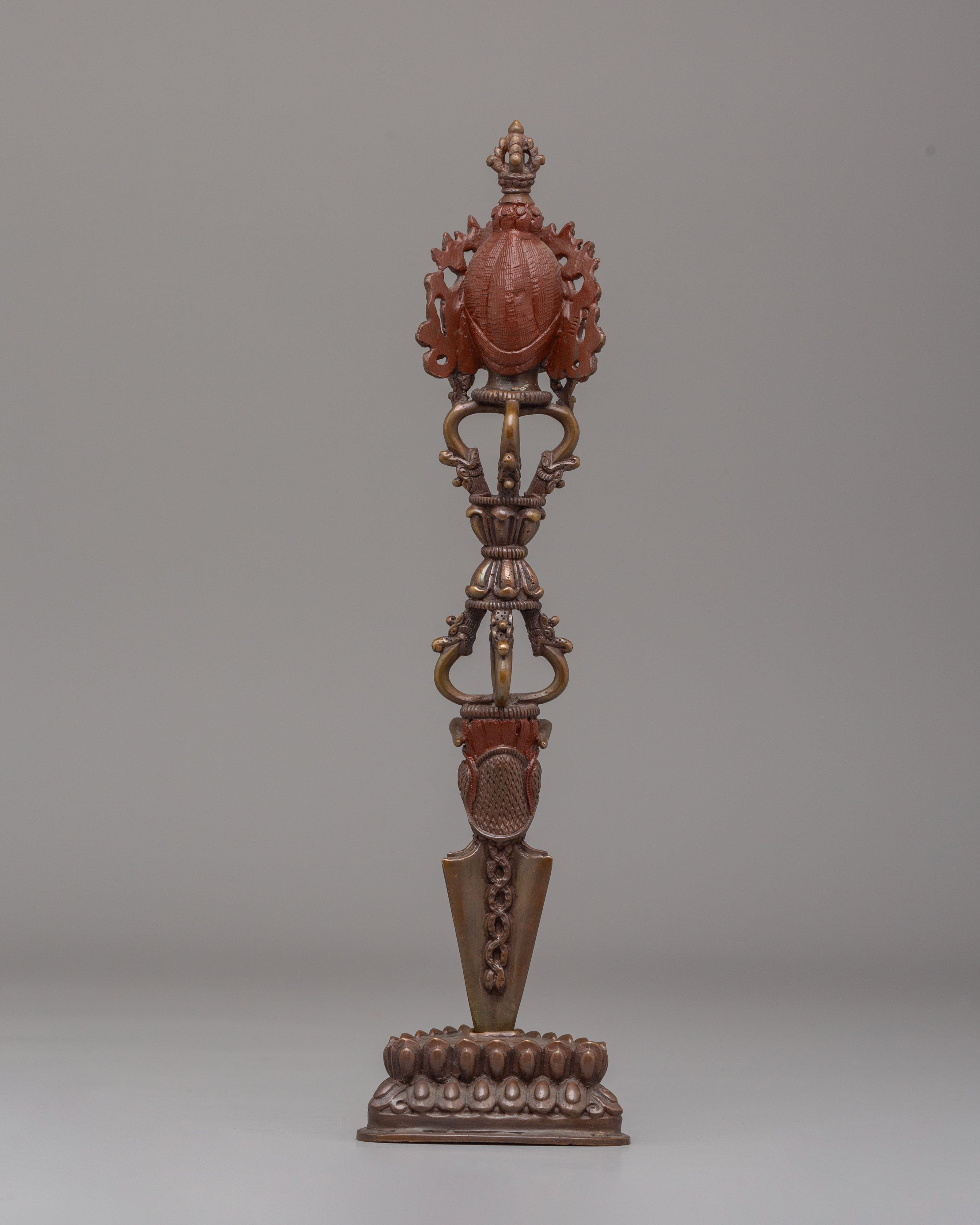 Handmade Vajrapani Phurba | Ritual Dagger for Tantric Ceremonies