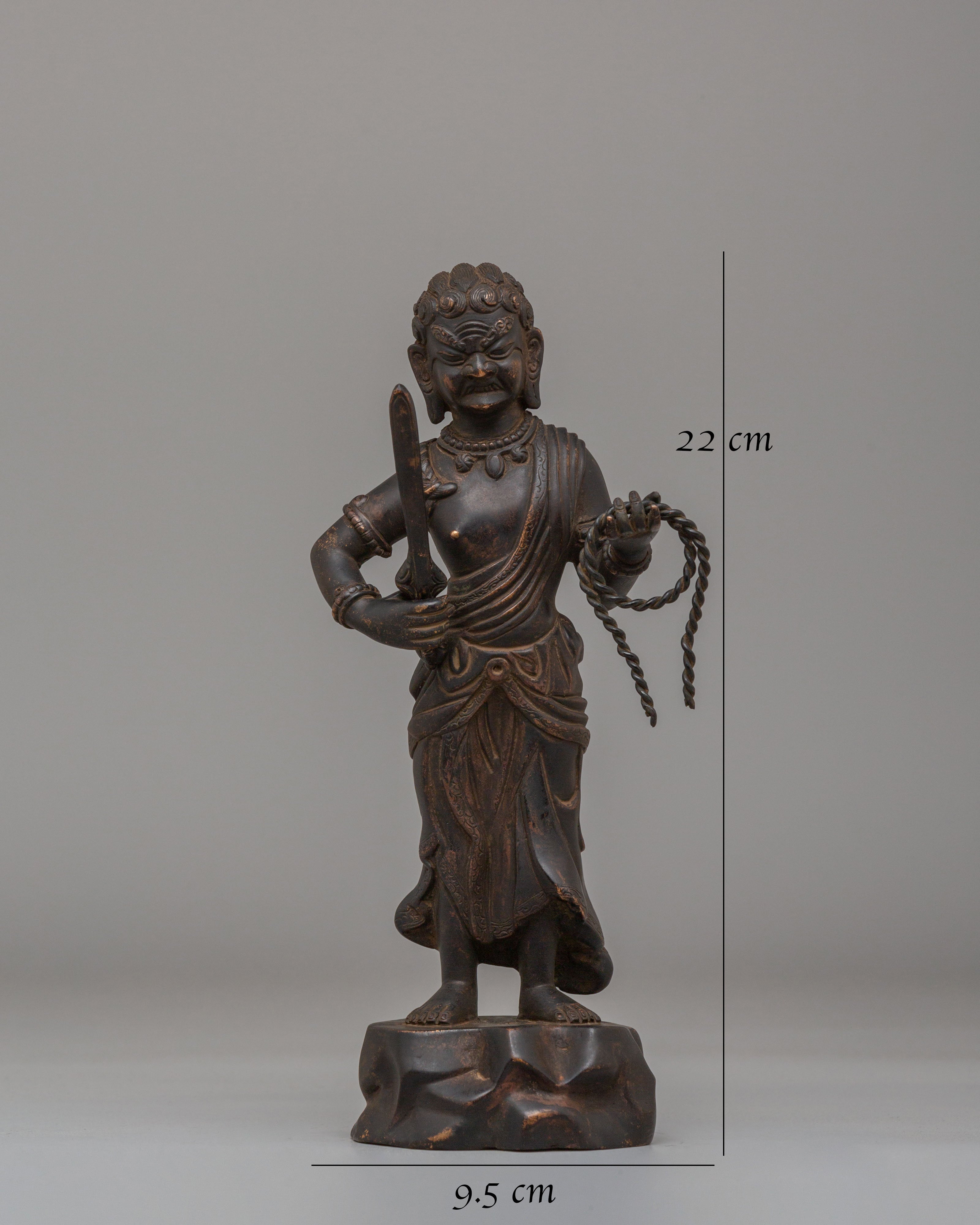 Traditional Yamraj Sculpture | Statue for Altar Decor
