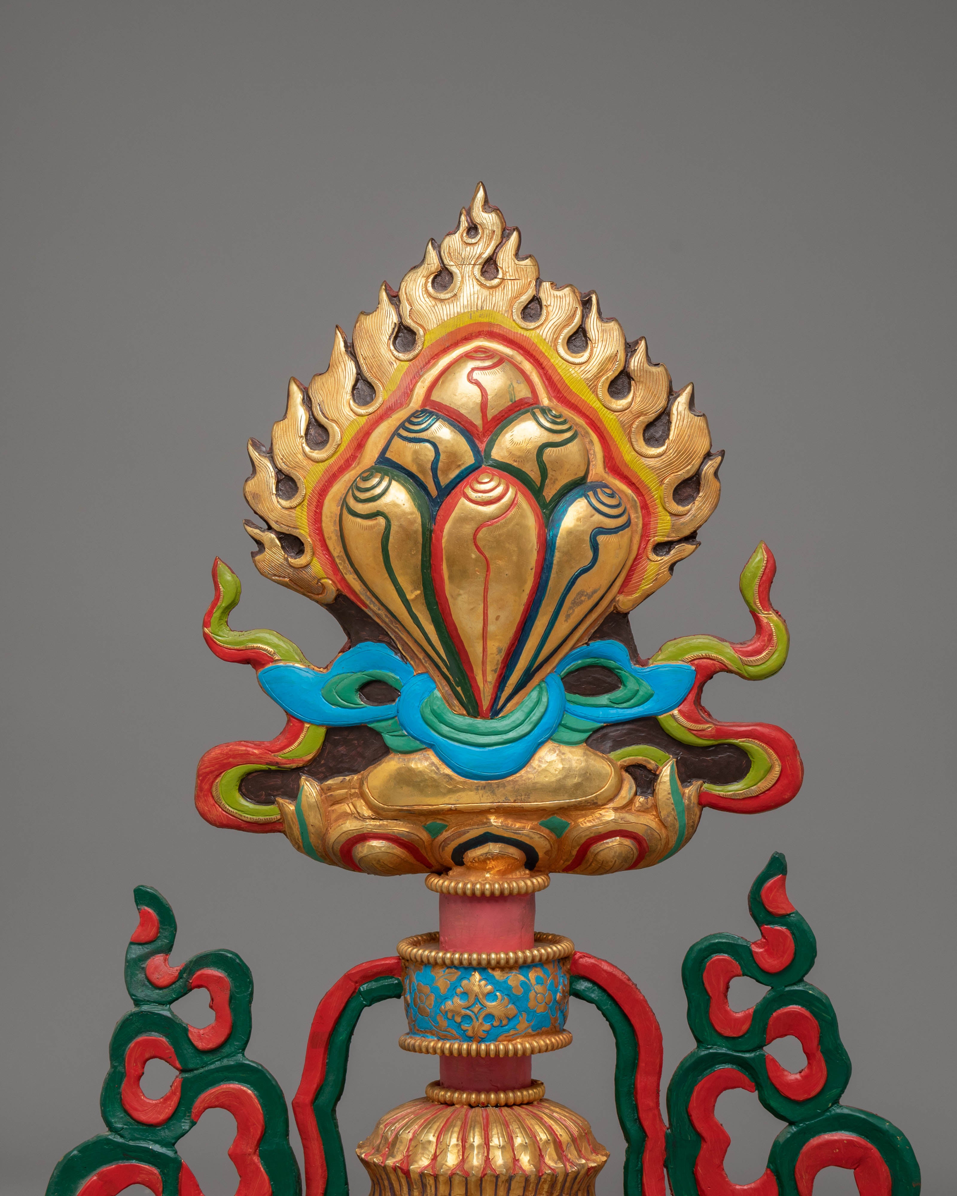 Chakravartina Seven Possessions | Copper Sculpture for Spiritual Power and Wisdom