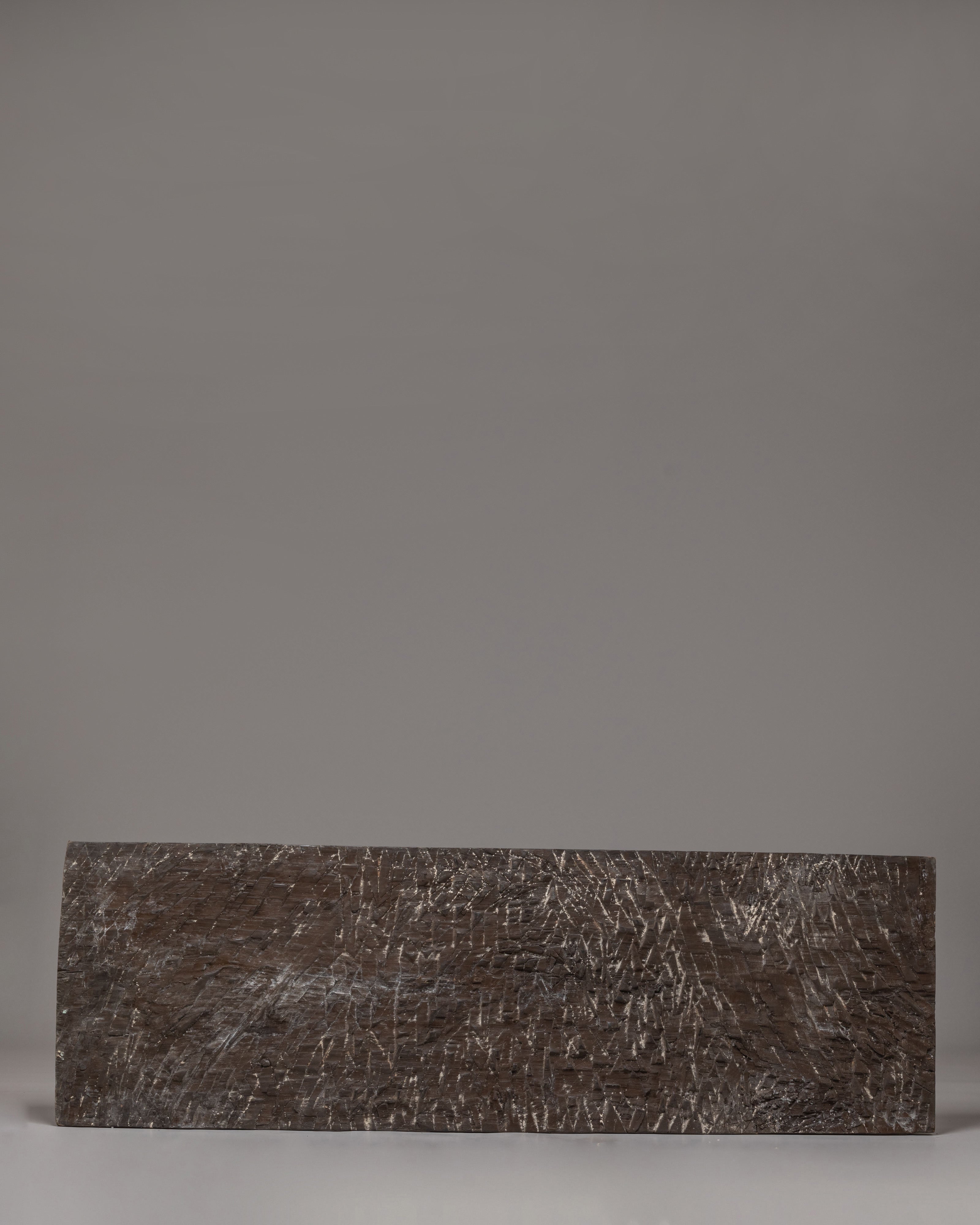 Buddhist Deities Wall Hanging | Handcrafted Carved Wooden Panel