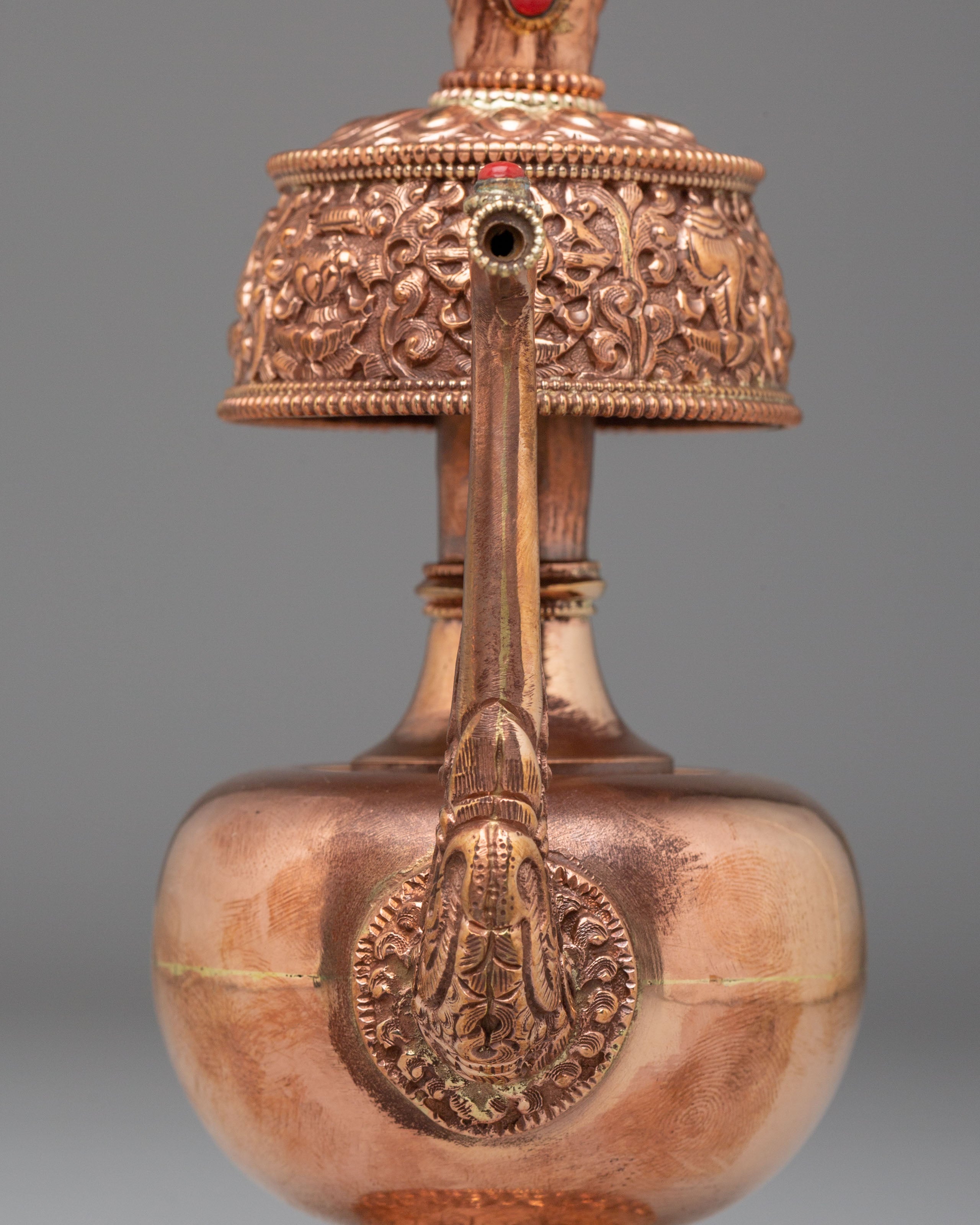 Handmade Traditional Bhumba | Tibetan Copper Ritual Art