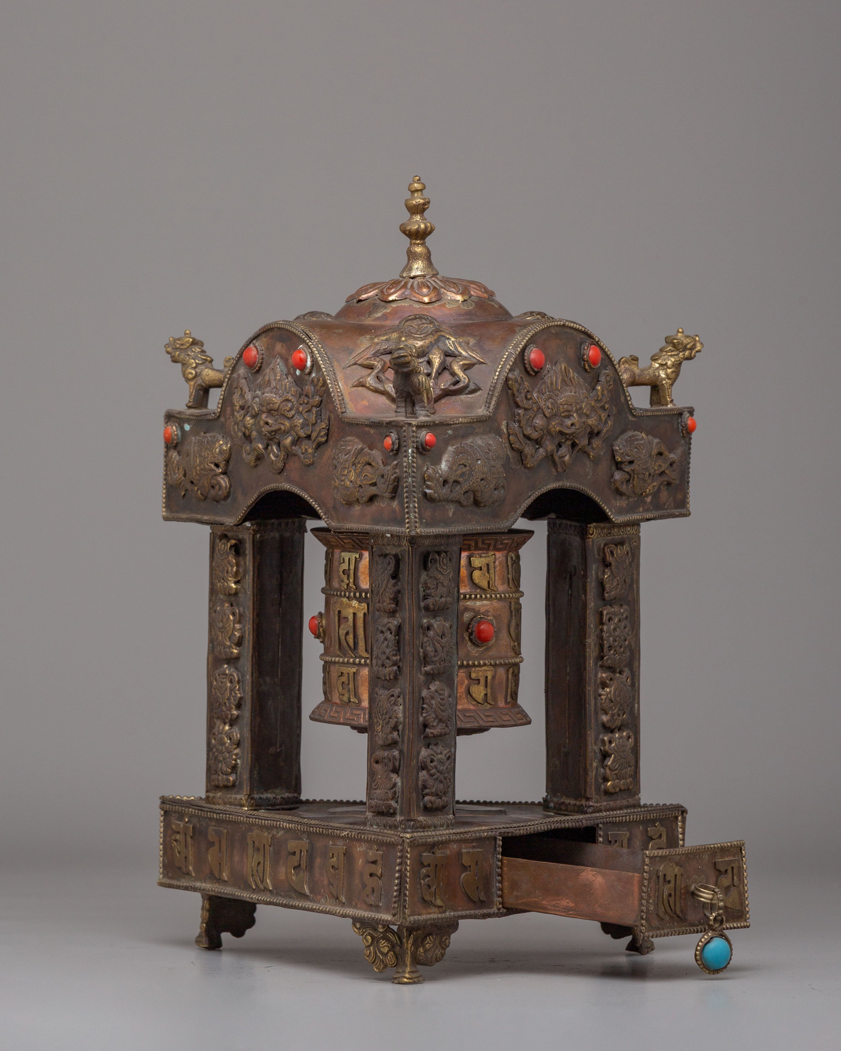 Buddhist Tibetan Prayer Wheel | Handcrafted Spiritual Art