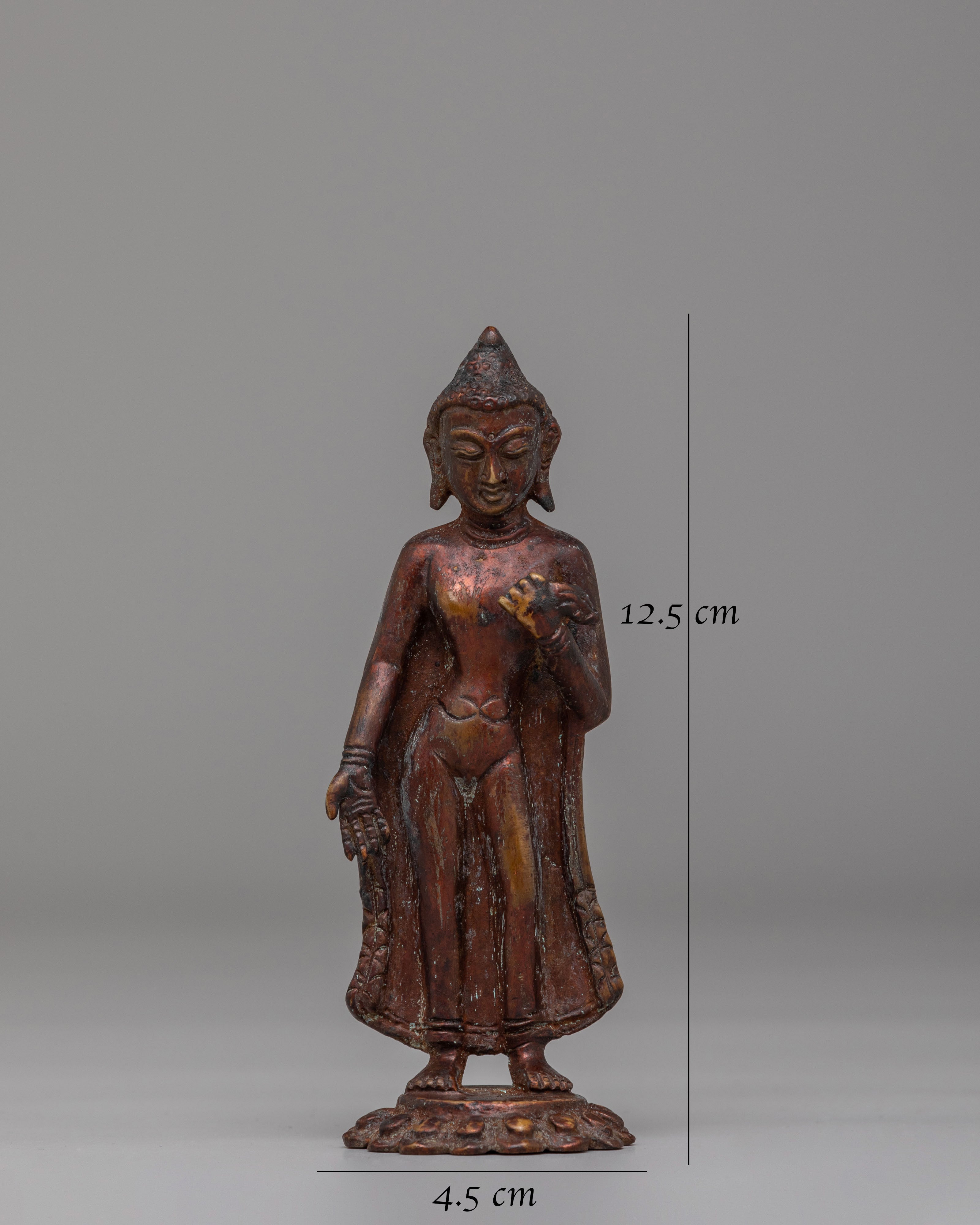 Ceremonial Dipankara Shrine Statue | Symbol of Light and Compassion