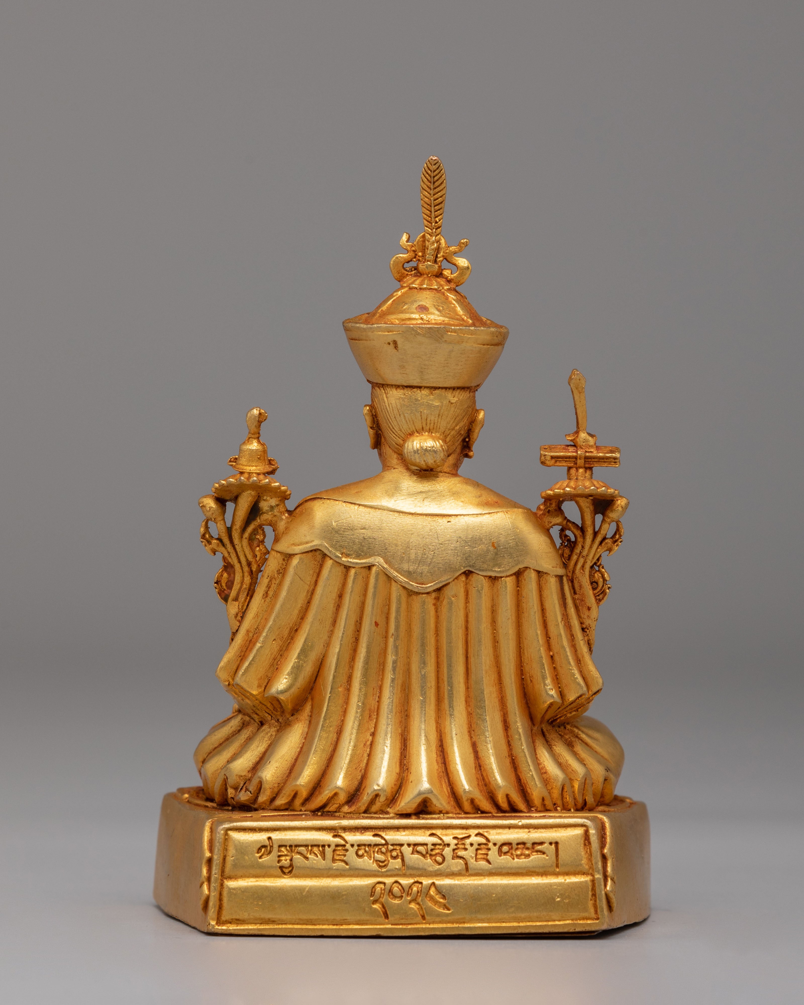 Handmade Karmapa Statue | Tibetan Buddhist Deity Sculpture