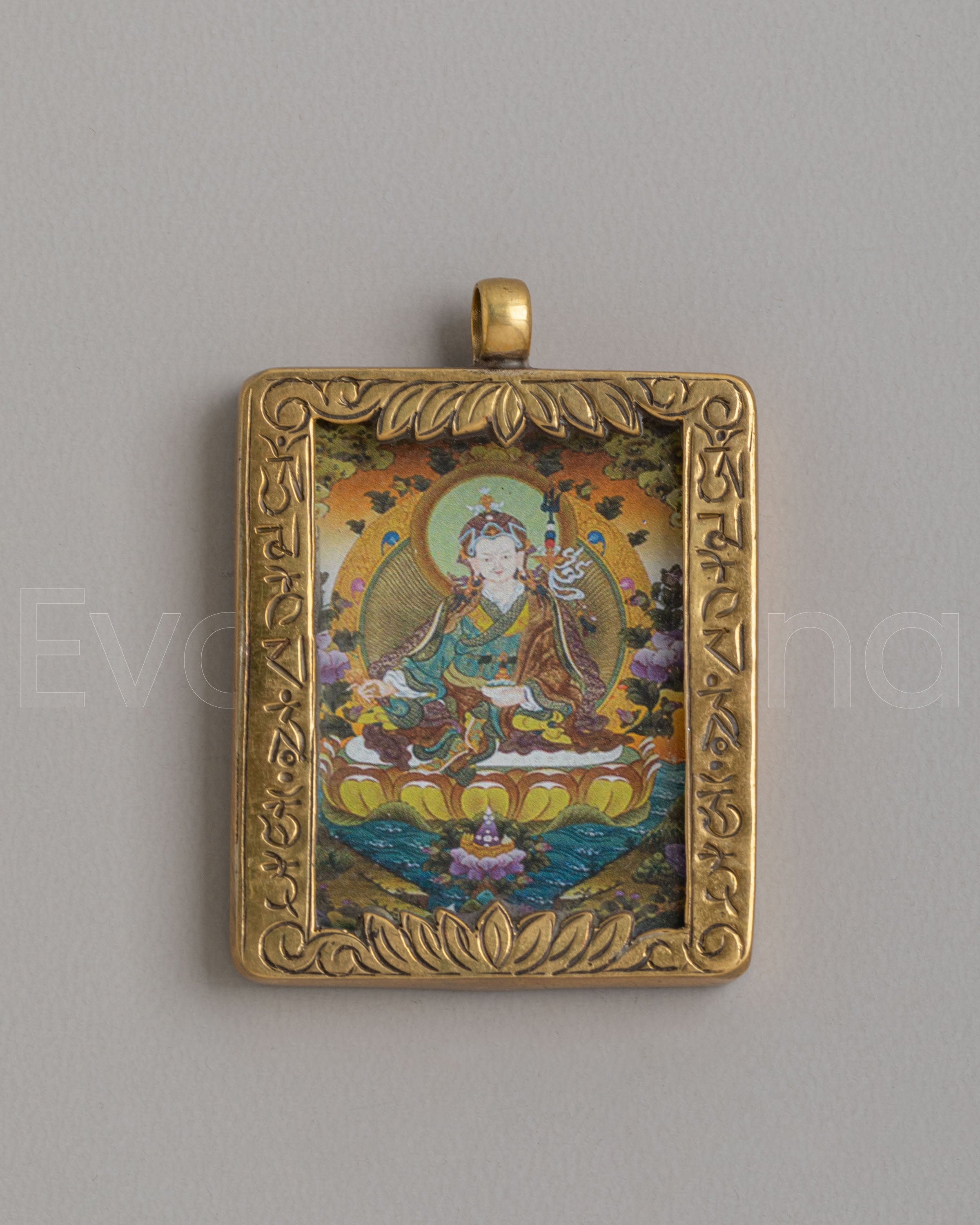Handpainted Thangka Locket