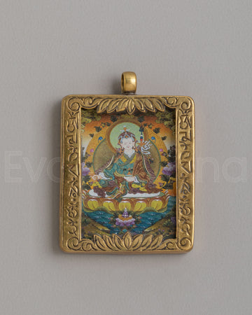 Handpainted Thangka Locket