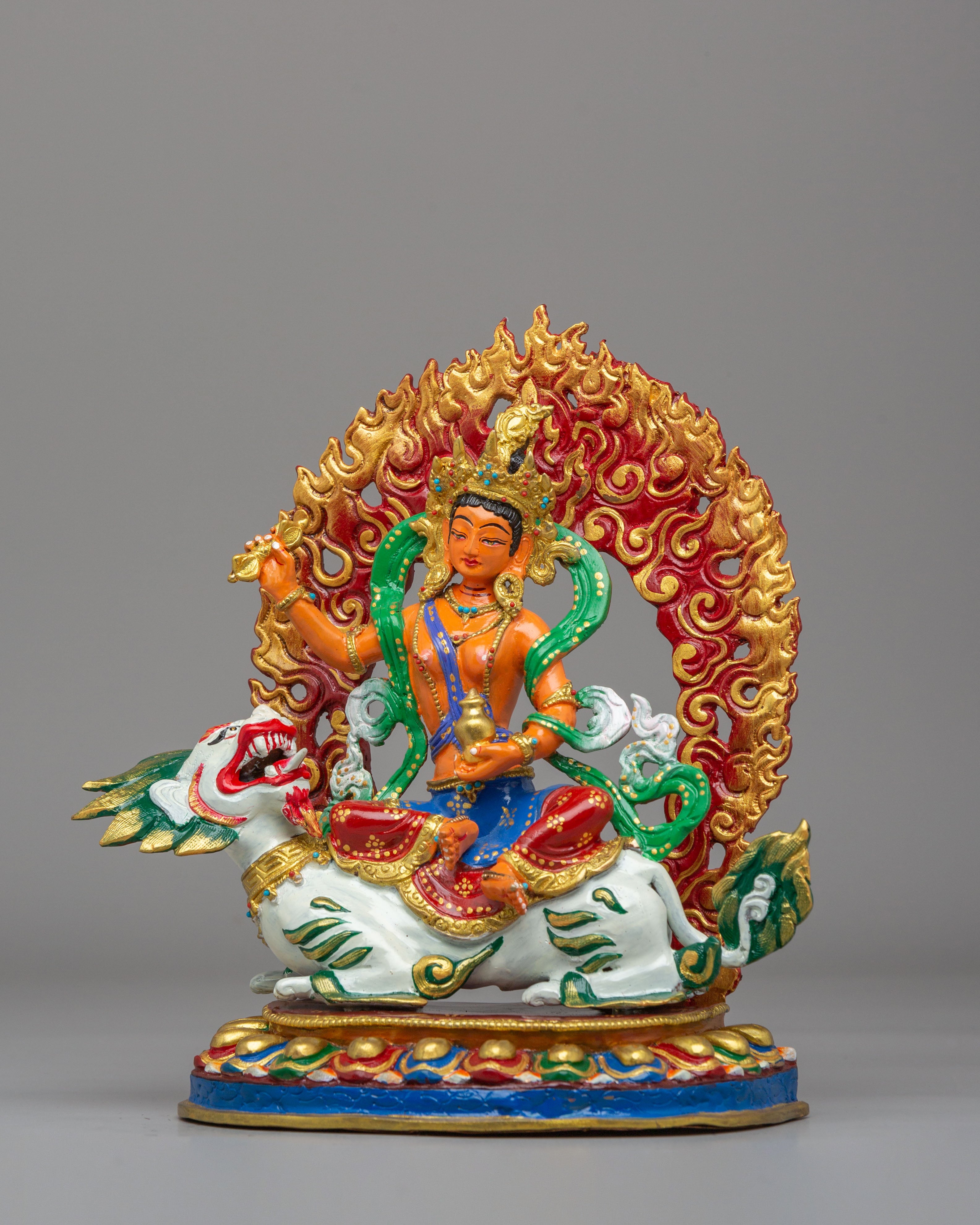 Tibetan Tsheringma Statue | A Symbol of Protection and Power