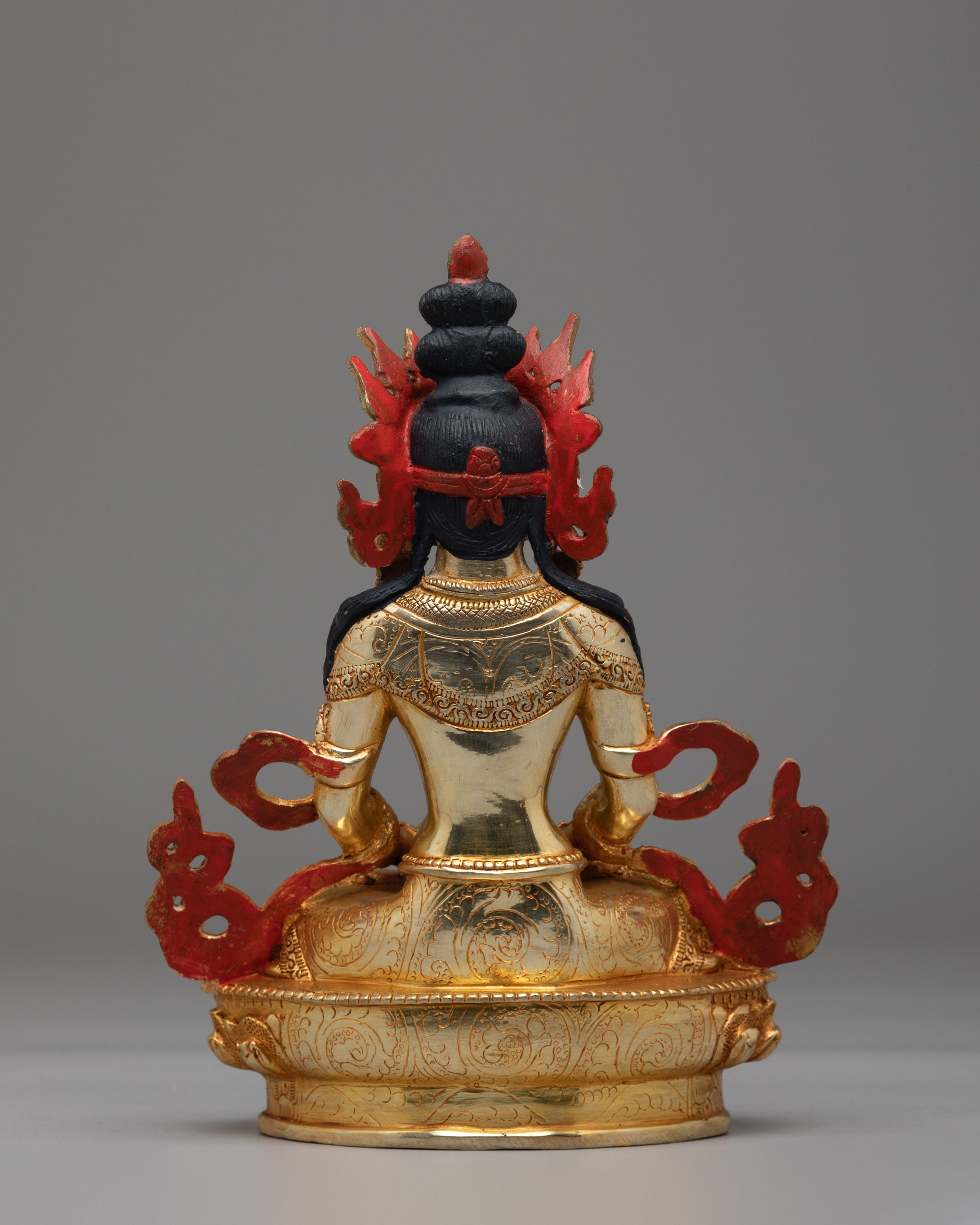 Longevity Amitayus Statue | Tibetan Buddha of Infinite Life