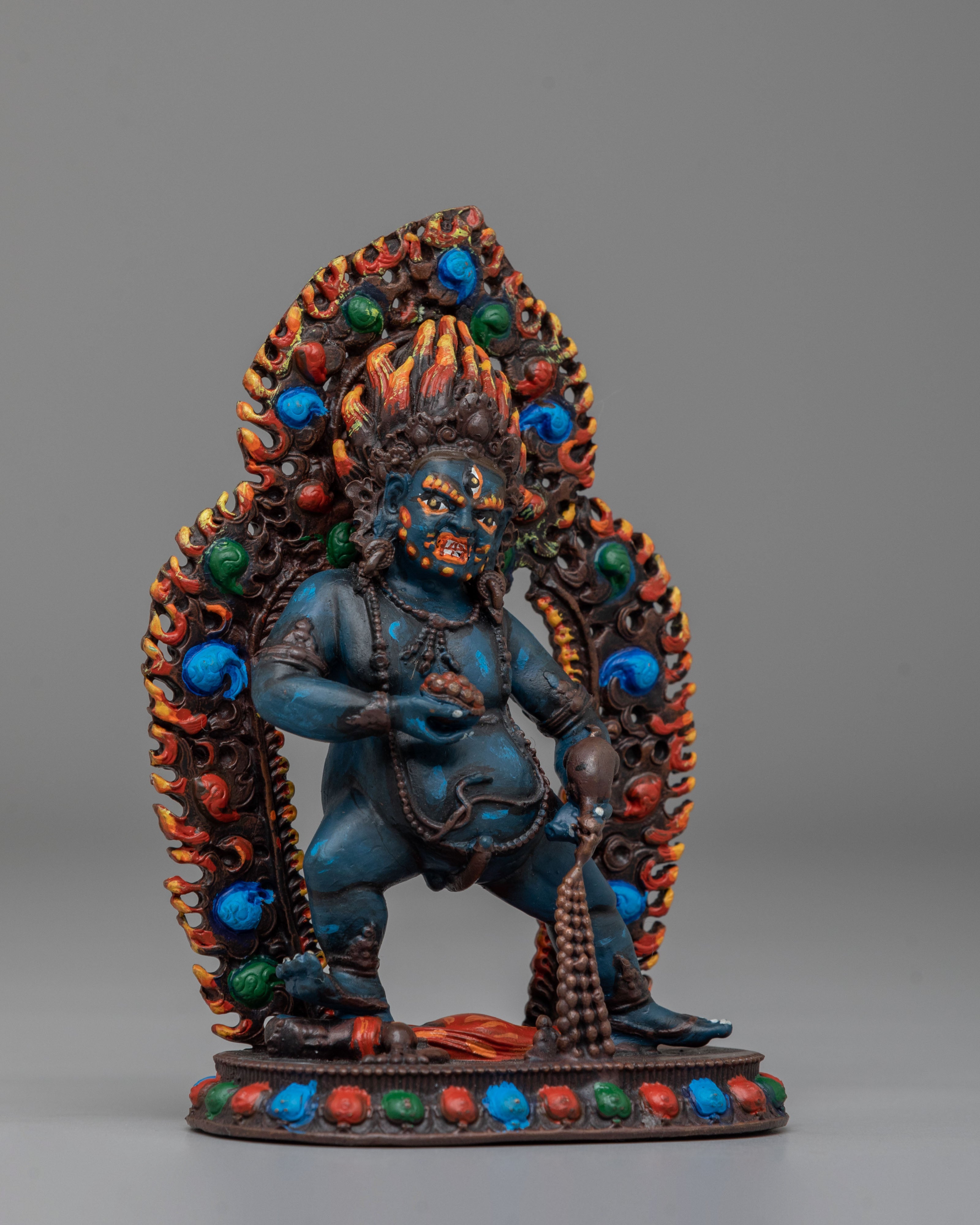 Black Dzambhala Prosperity Statue  | Tibetan Wealth Deity