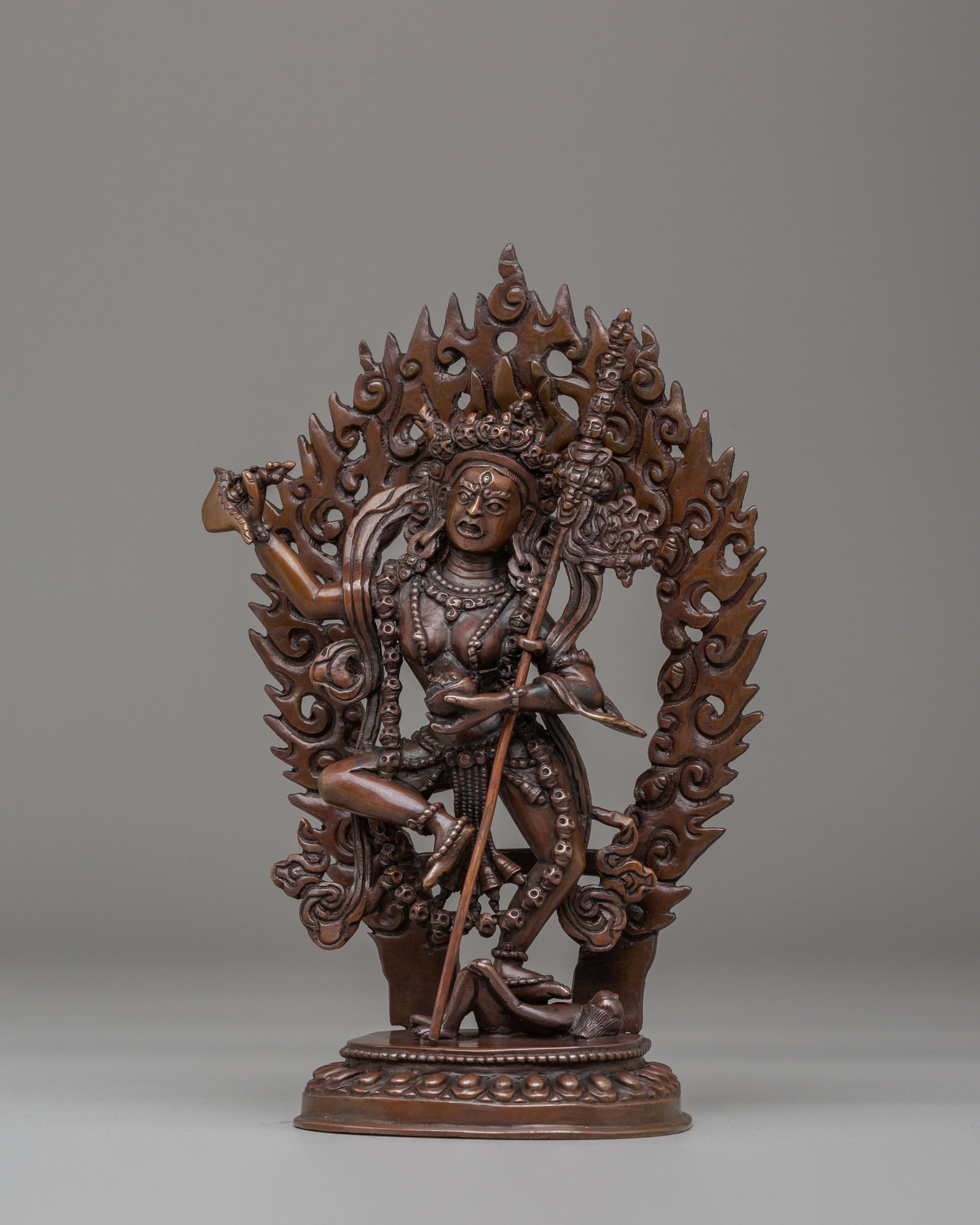 Handcrafted Dorje Phagmo Buddhist Statue | Spiritual Protection Deity