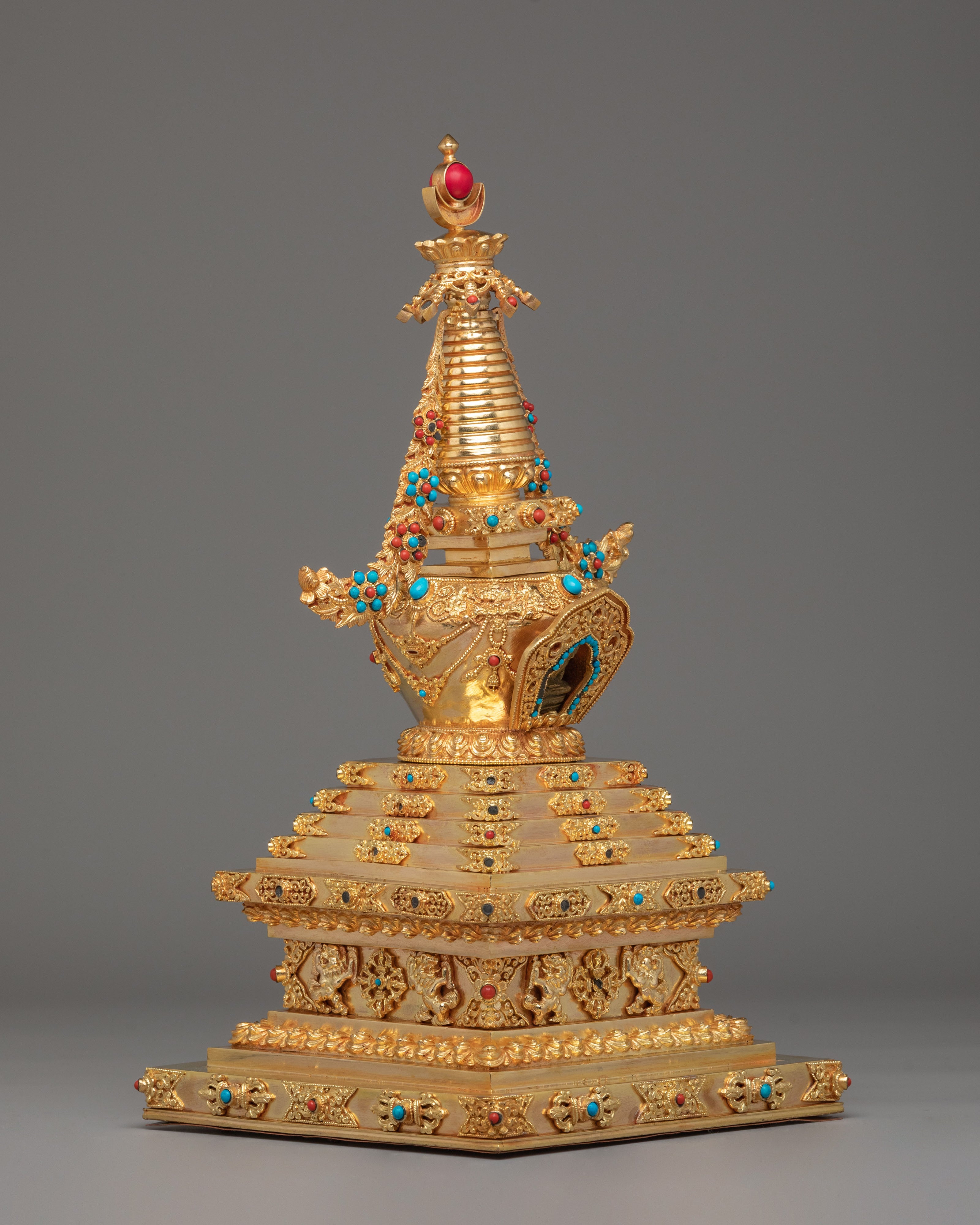 Traditional Jangchub Stupa | Tibetan Buddhist Shrine Decor