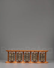 Handcrafted Prayer Wheel Set