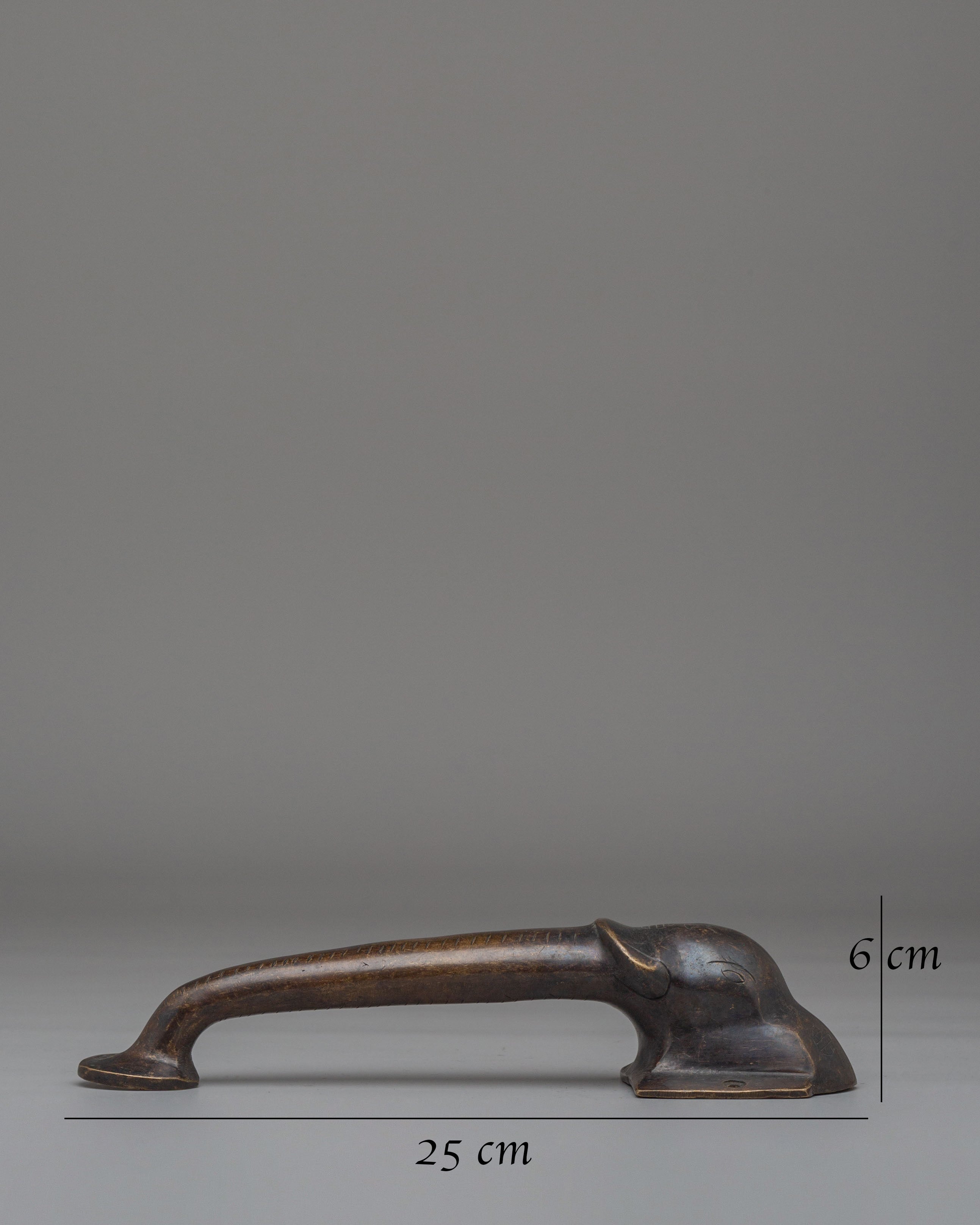 Elephant-Door-Handle | Handcrafted Bronze Elephant Head Door Handle