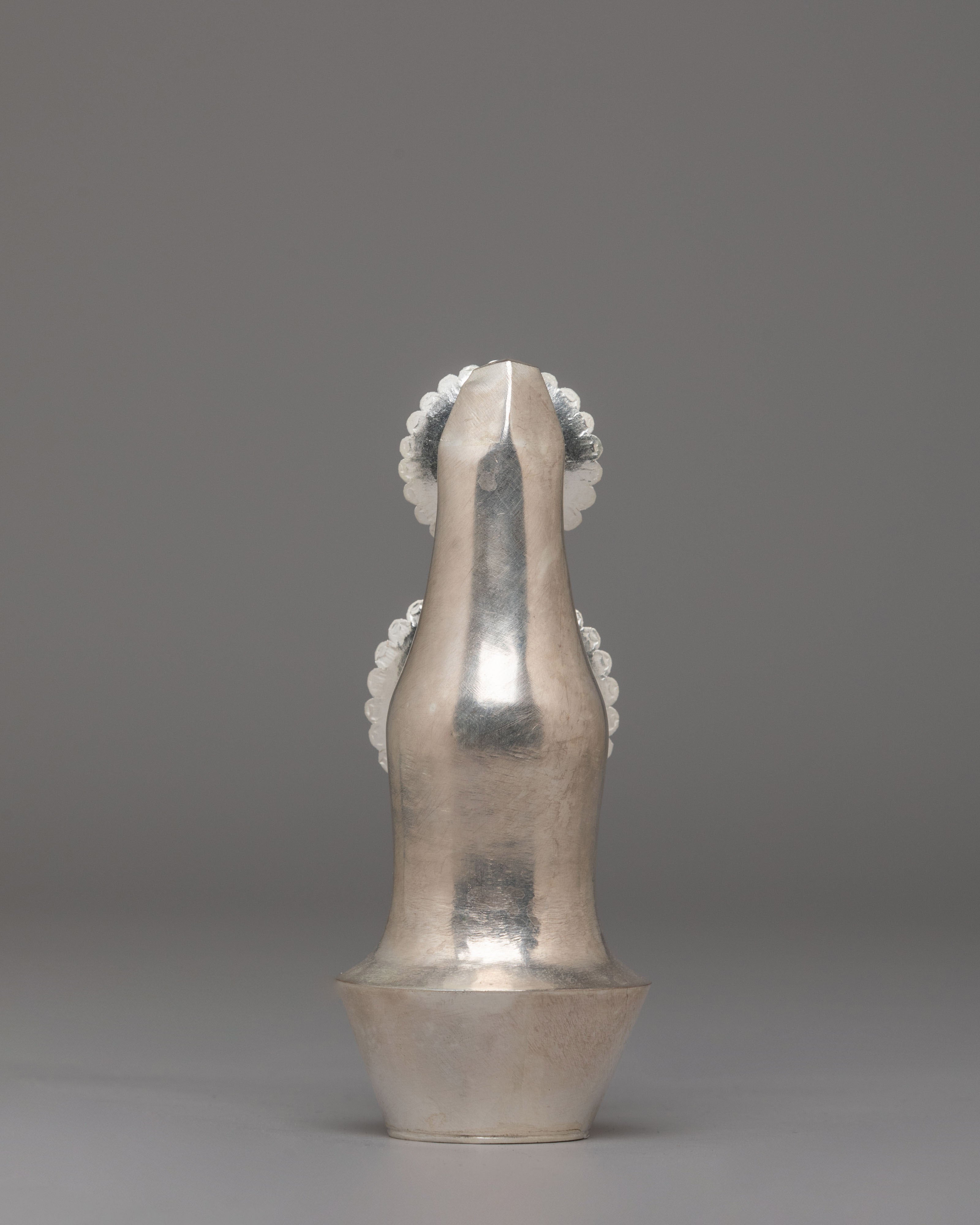 Silver Tibetan Ritual Torma Set | Traditional Buddhist Offerings