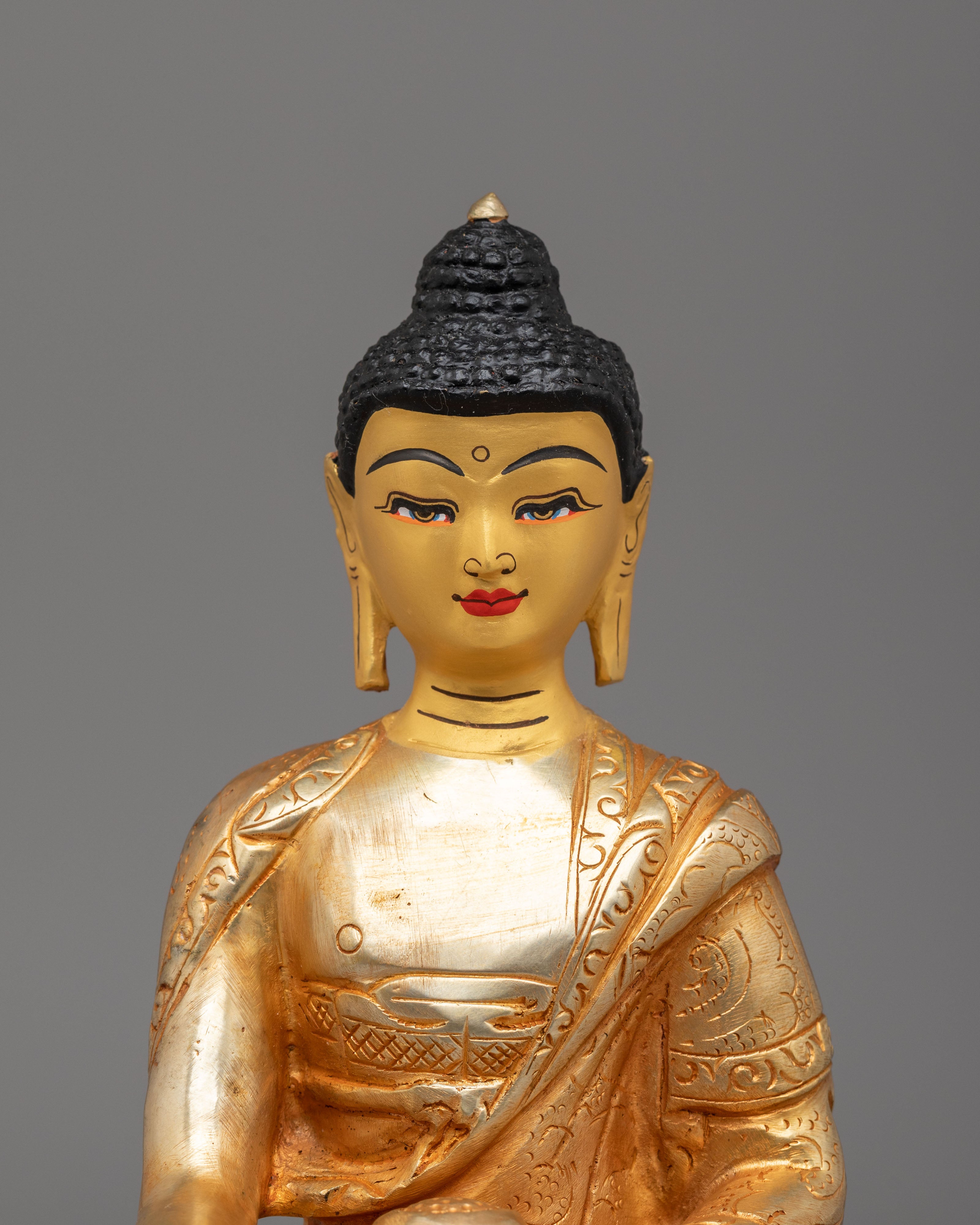 Sacred Shakyamuni Buddha Figure | A Symbol of Peace and Enlightenment