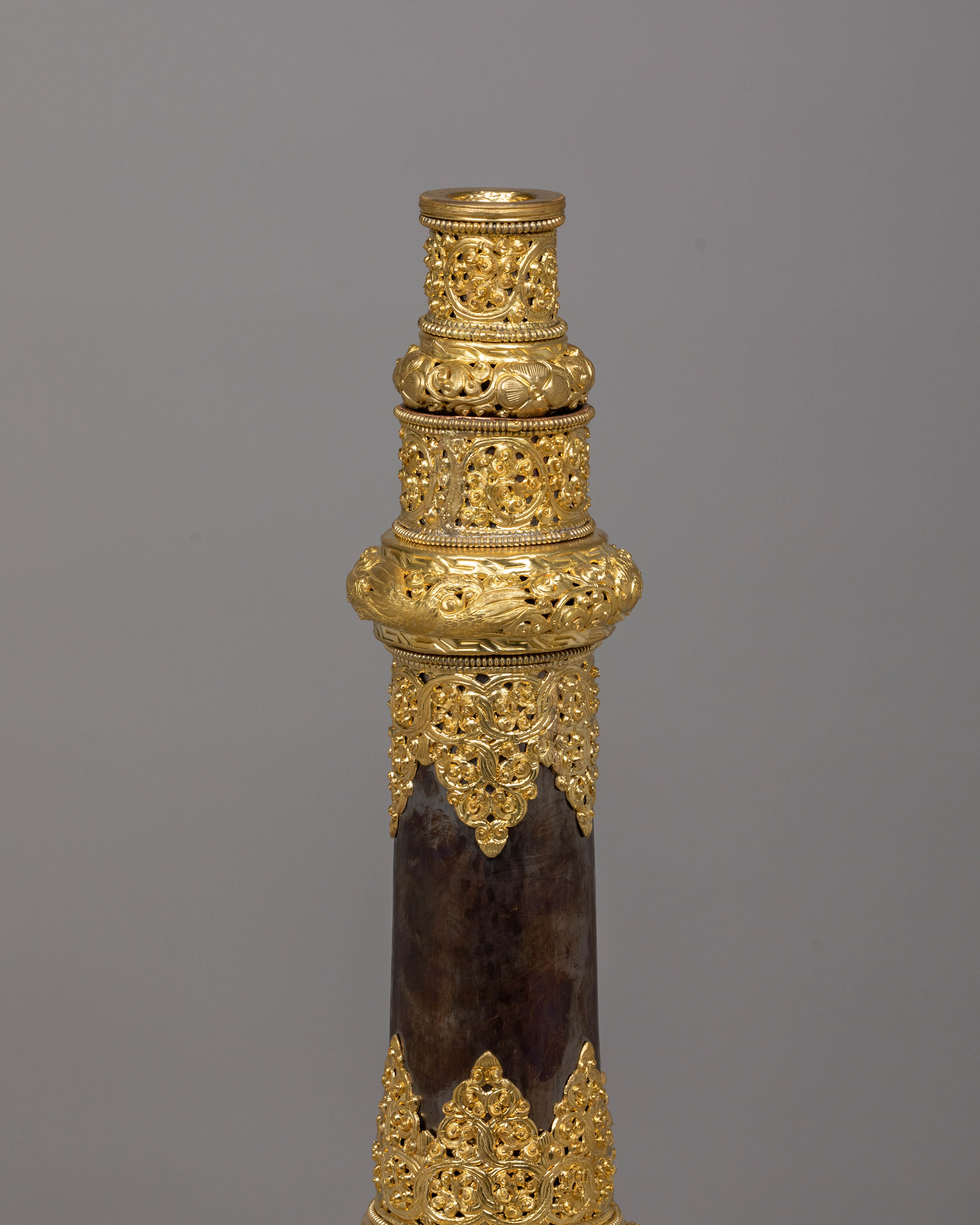 Tibetan Dungchen Set | Handcrafted Ritual Trumpets