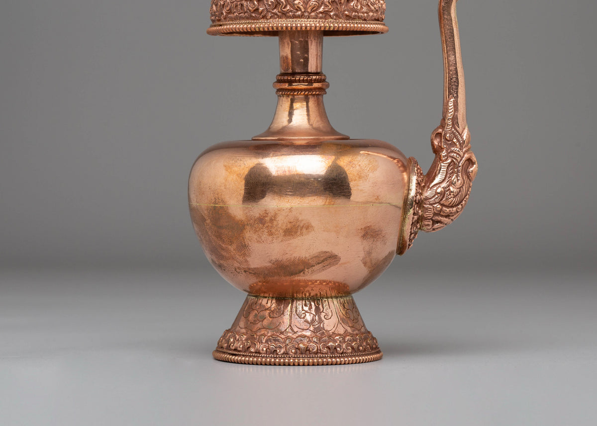 Tibetan Bhumba Offering Vessel | A Sacred Ritual Object for Spiritual Ceremonies