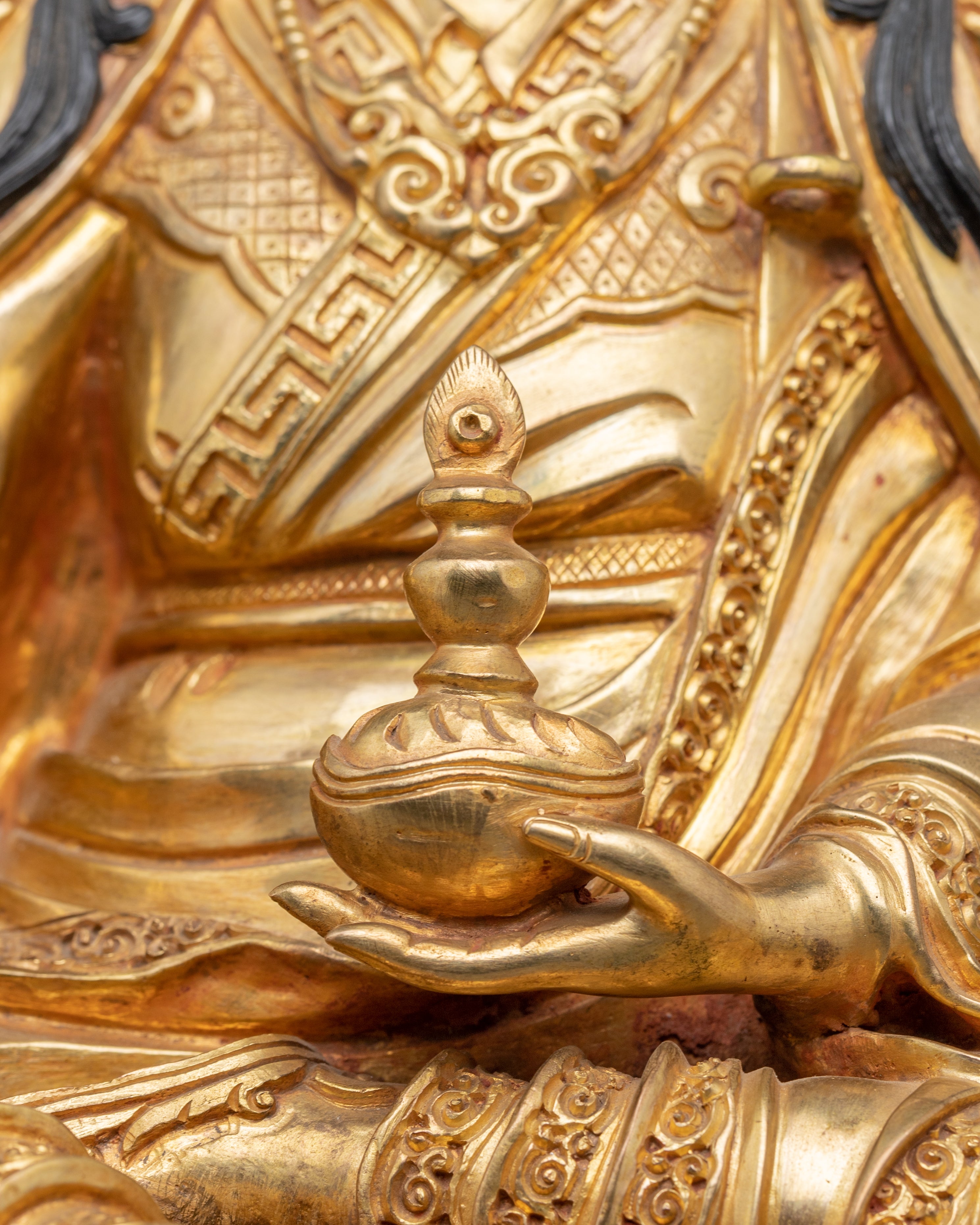 Divine Guru Rinpoche Altar Statue | Padmasambhava Statue