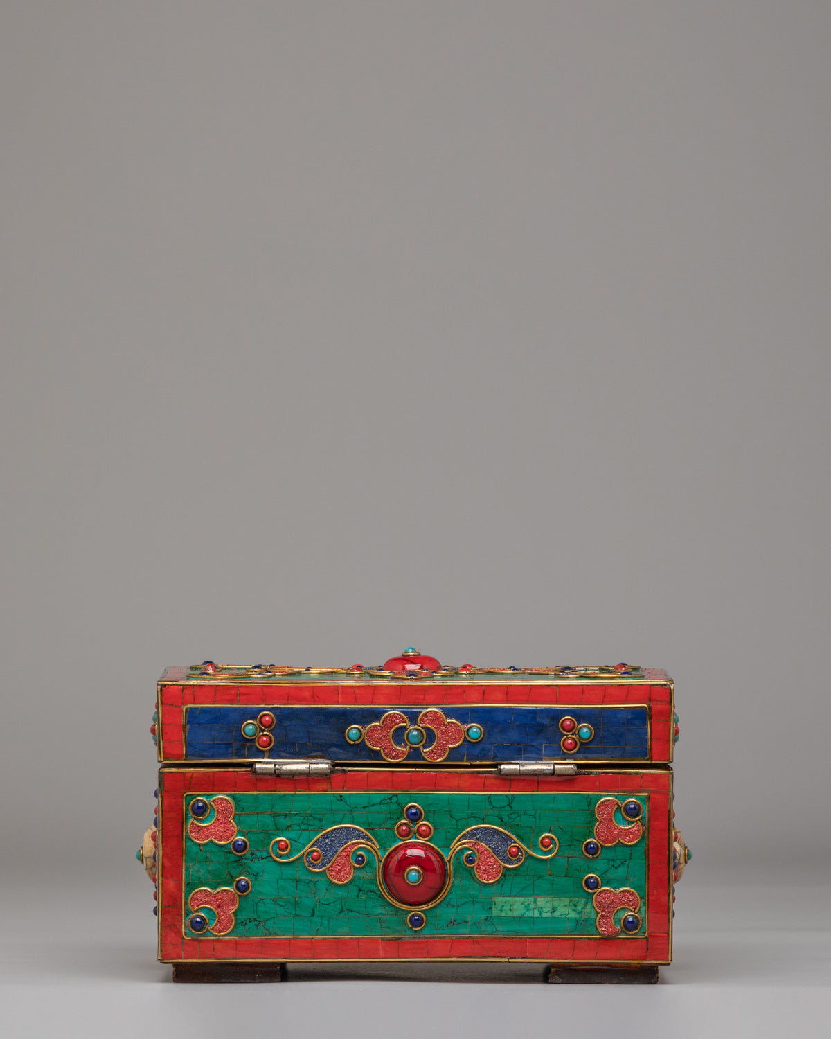 Handcrafted Ornamental Treasure Box | Spiritual Home Decor