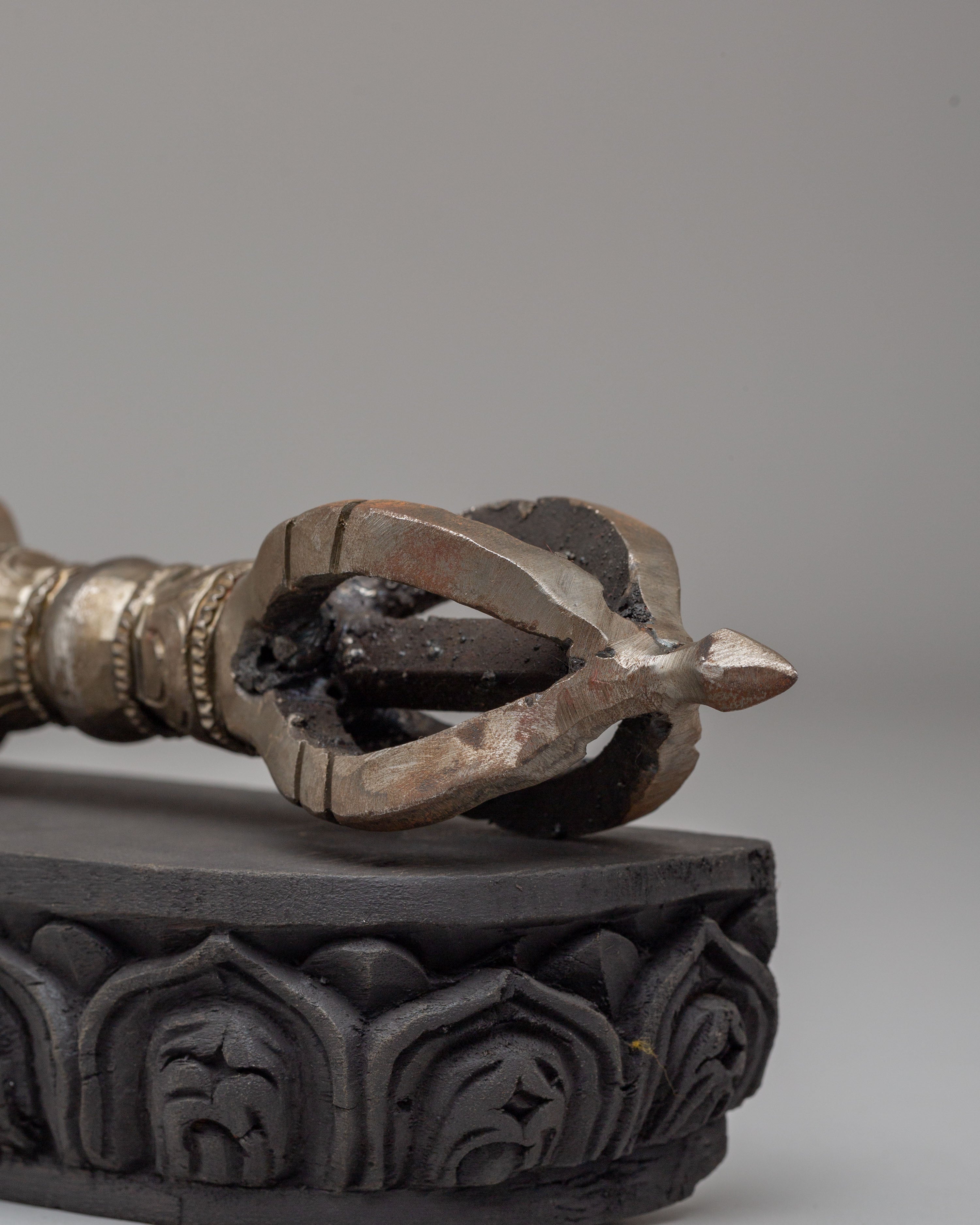 Handcrafted Sacred Ritual Vajra | Tibetan Dorje for Altar Meditation