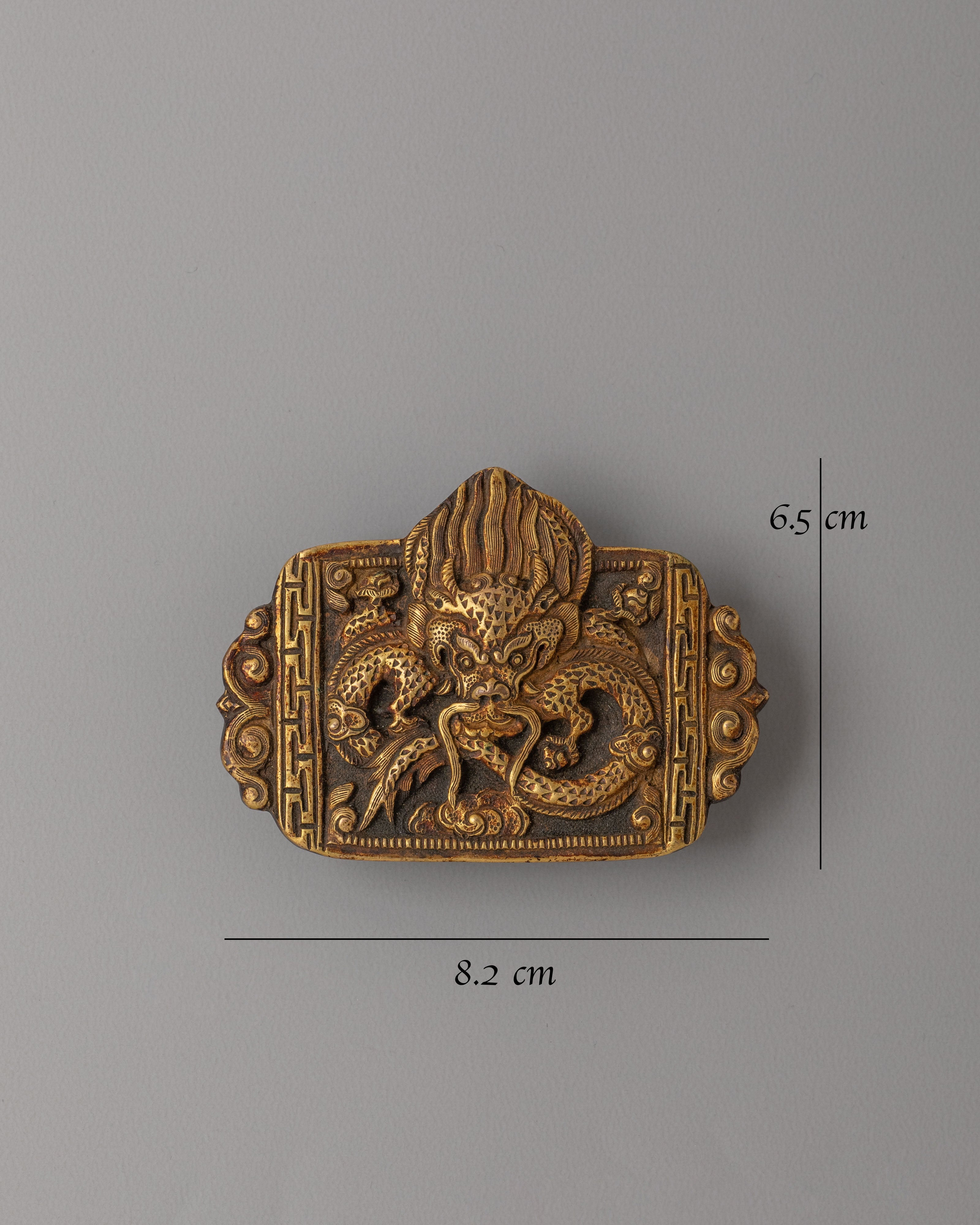 Handcrafted Belt with Dragon Carving | Perfect for Fashion and Spiritual Wear