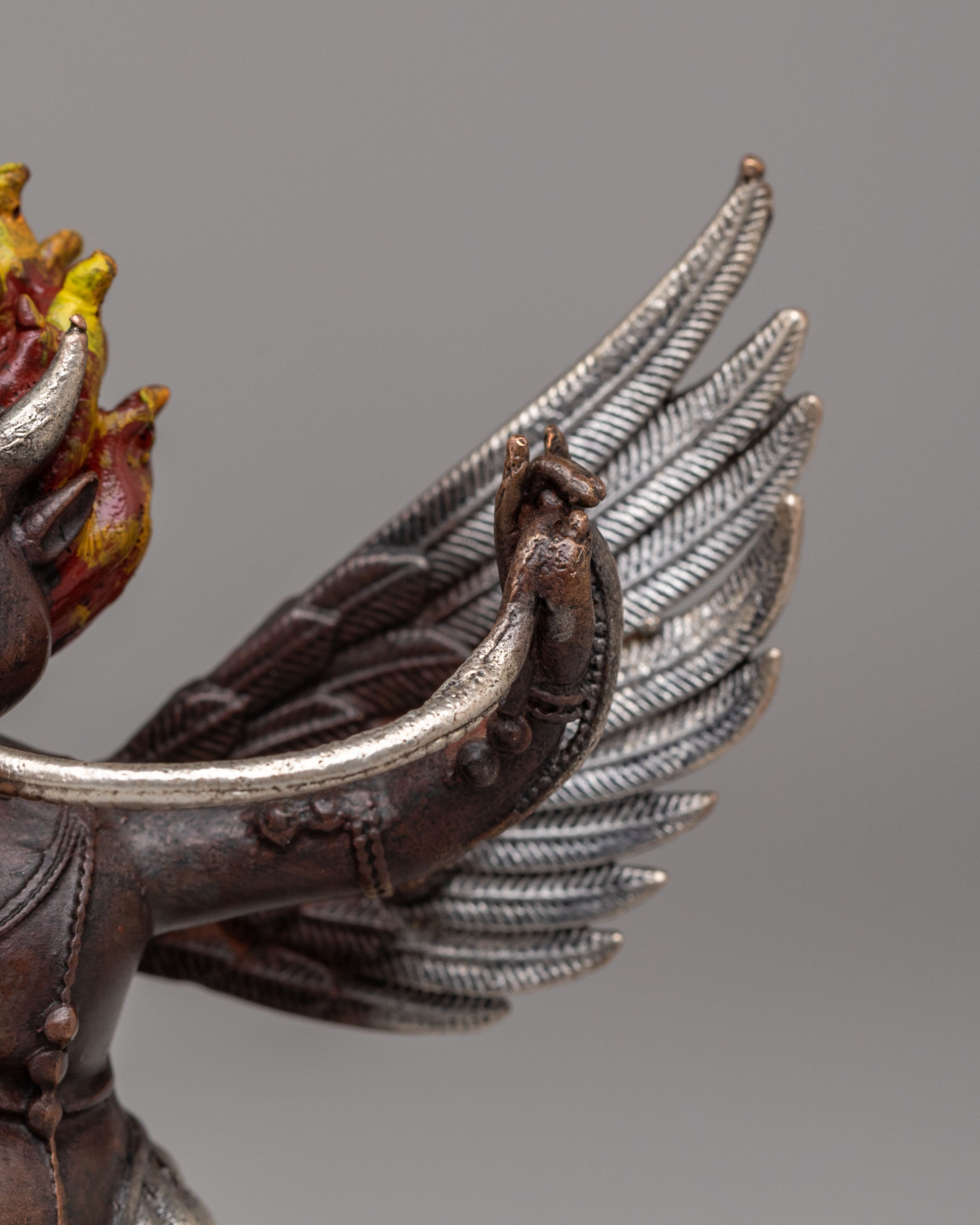 Mythical Garuda Bird Statue | Mythological Guardian Bird Figurine