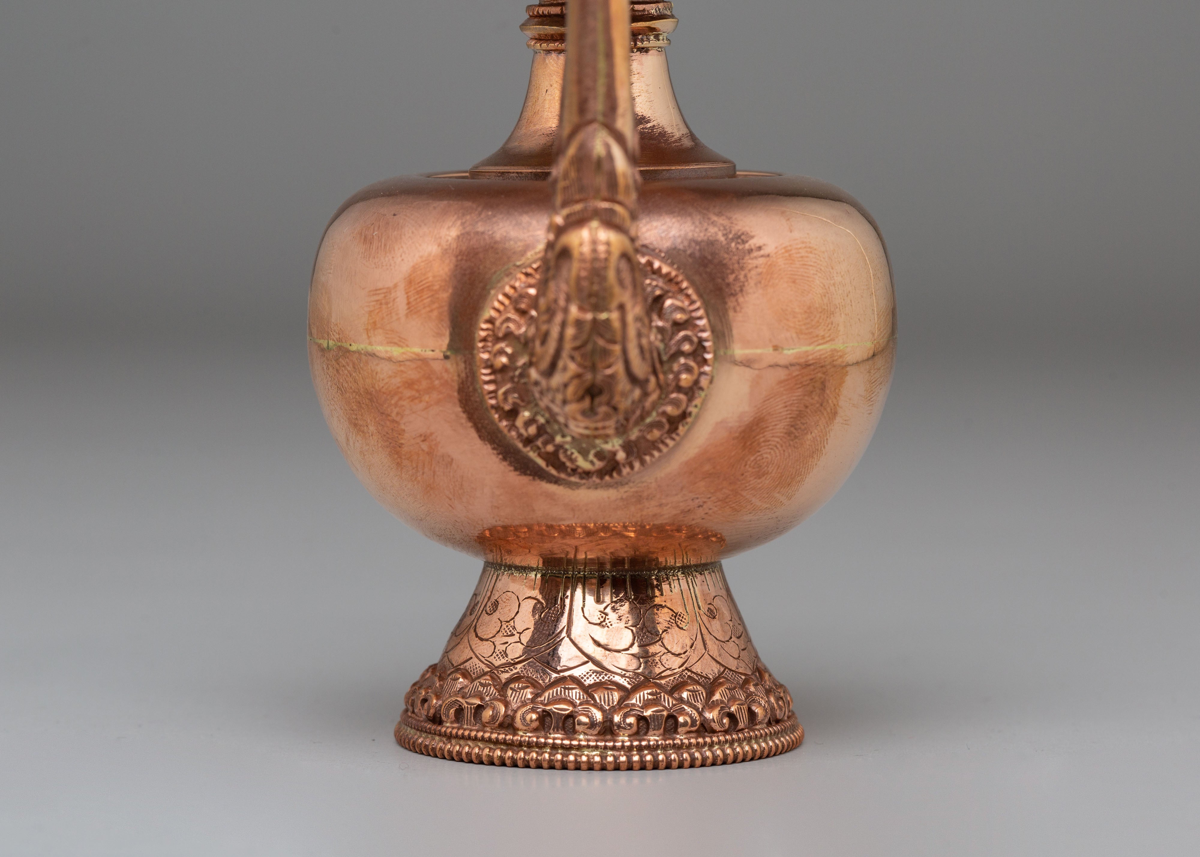 Handmade Traditional Bhumba | Tibetan Copper Ritual Art