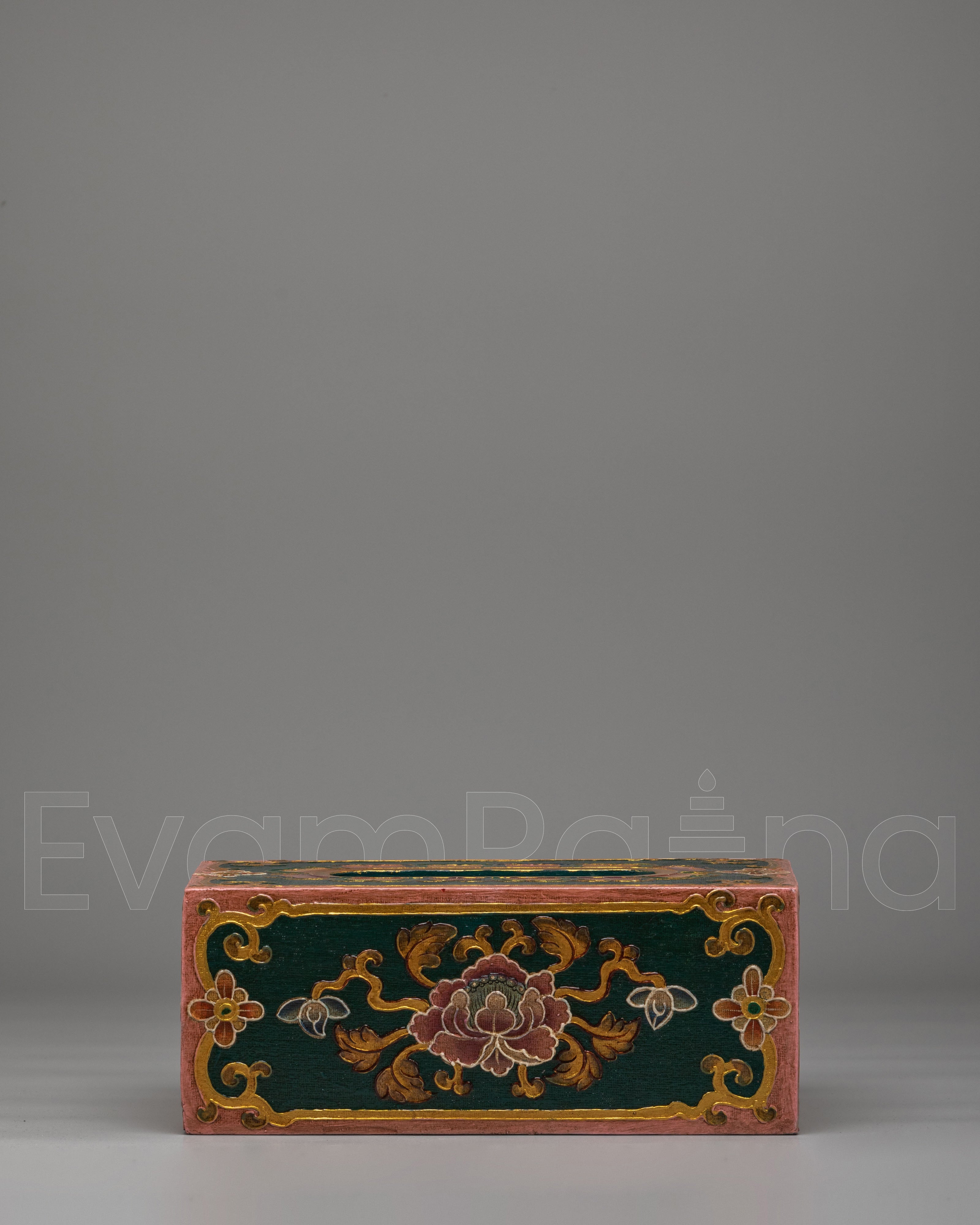 Handcrafted Wooden Tissue Box