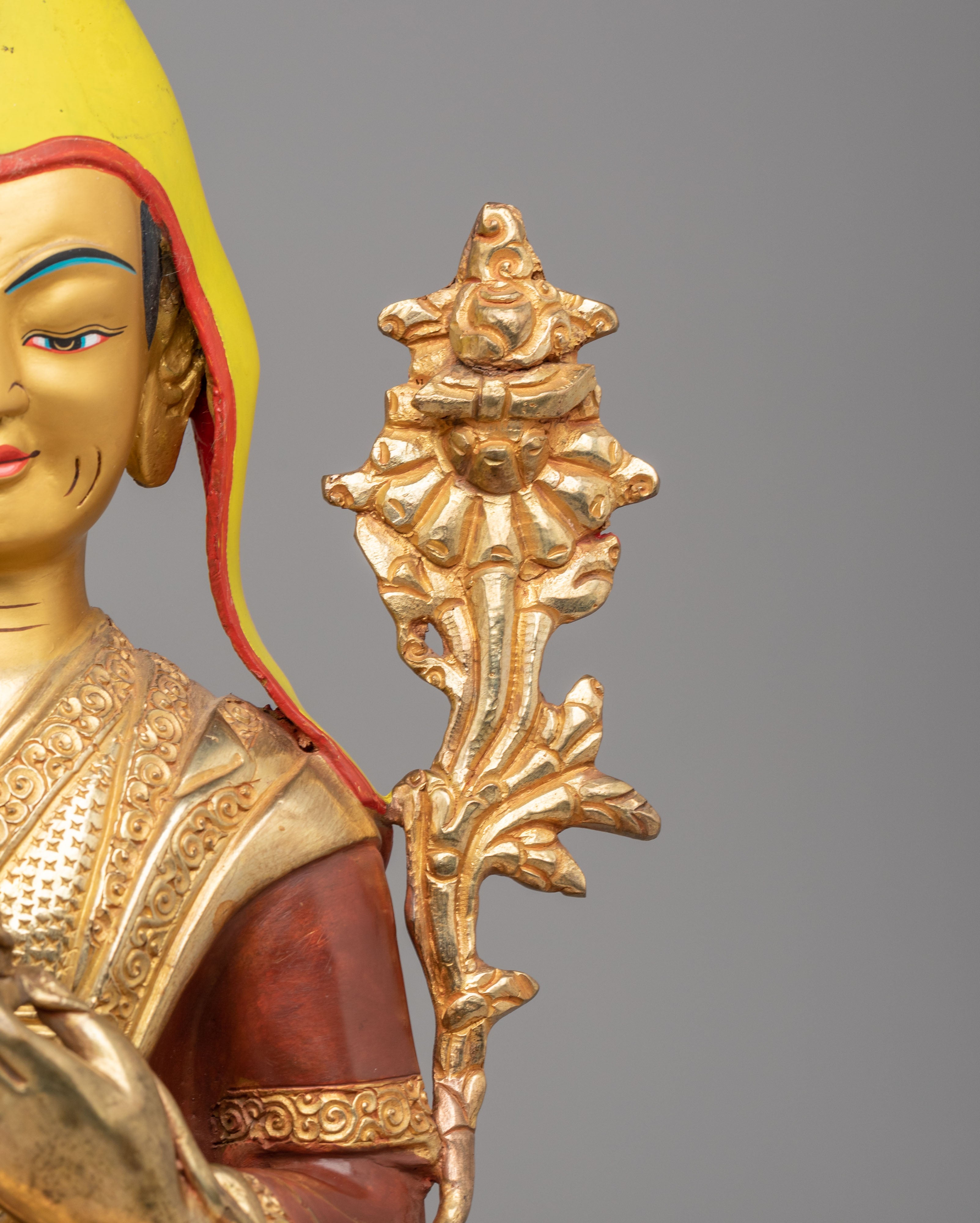 Sacred Tsongkhapa Set Statue | Spiritual Practice and Devotion