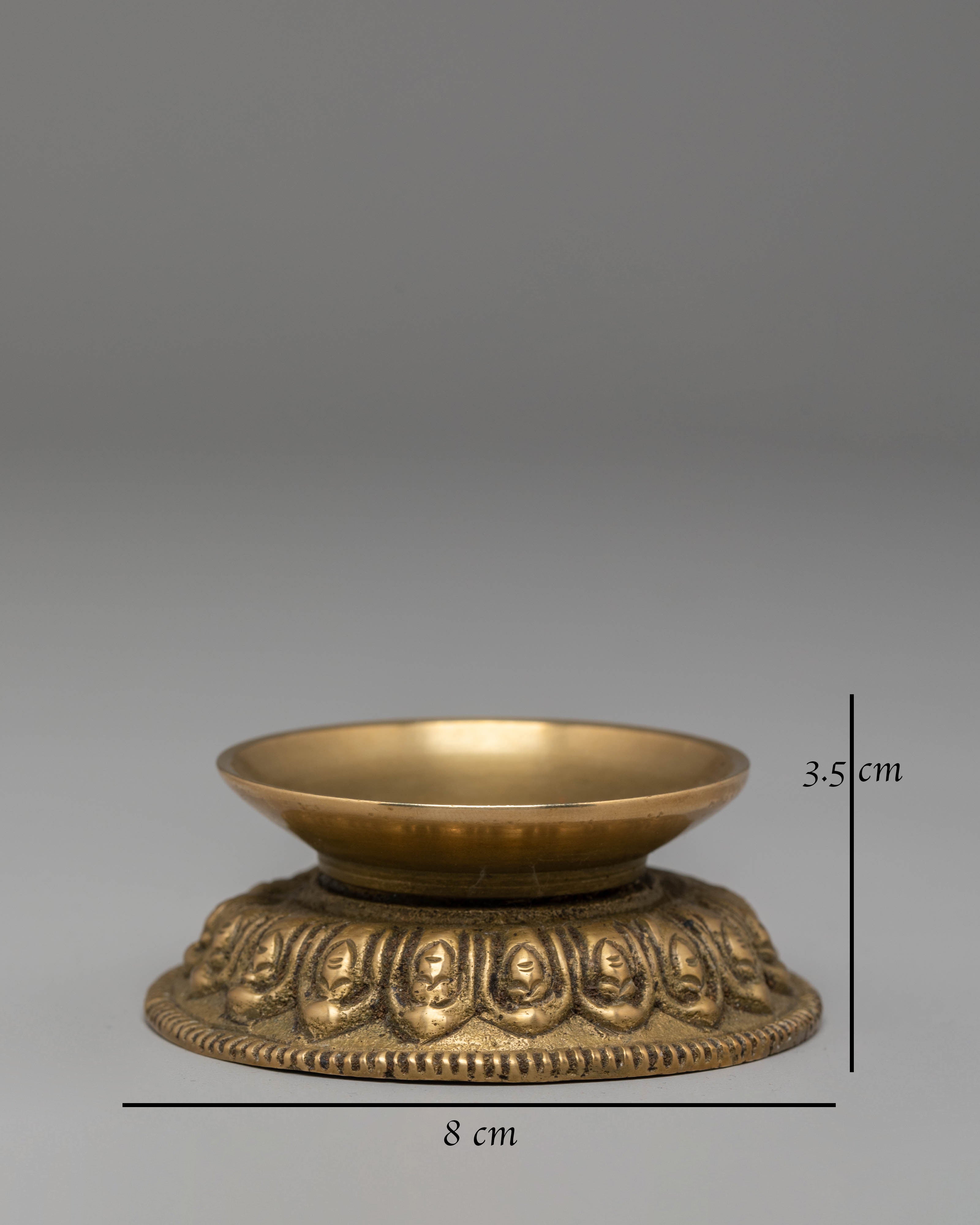 Handcrafted Oil Lamp for Rituals