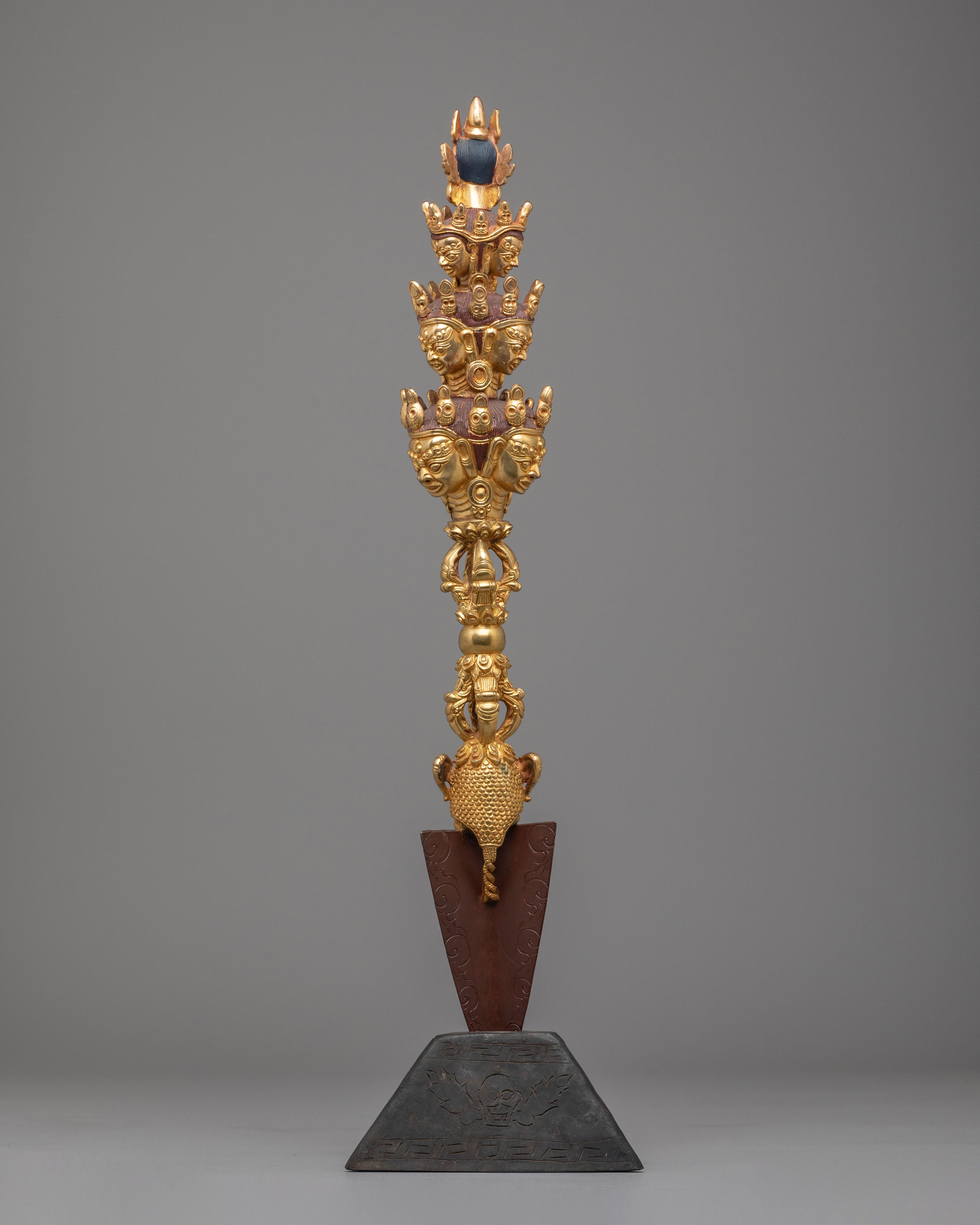 Buddhist Altar Phurba | Sacred Ritual Dagger for Spiritual Ceremonies