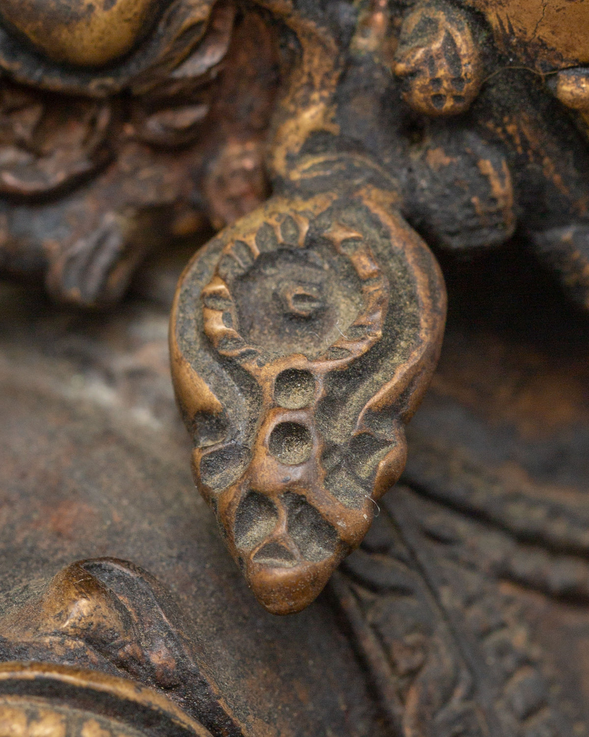 Tibetan Buddhist Pehar Gyalpo Statue | The Guardian Deity of Tibetan Buddhism