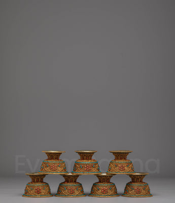 Traditional Tibetan Buddhist Offering Bowl