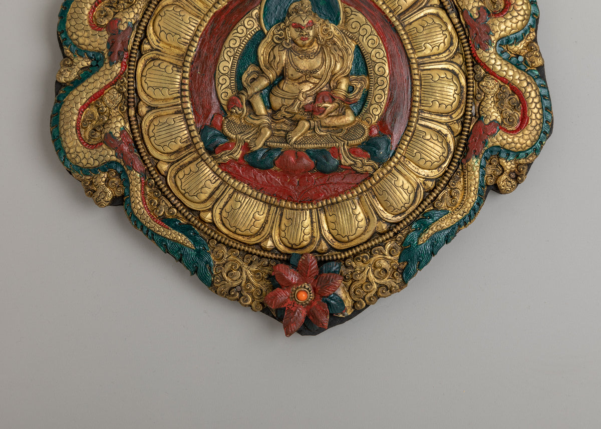 Wealth God Dzambhala Wall Decor | Perfect for Prosperity and Spiritual Growth