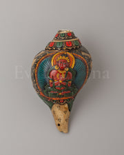 Vajradhara Carved Ritual Conch
