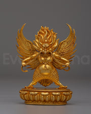 Garuda Handcrafted Buddhist Statue | The Supreme Protector Deity