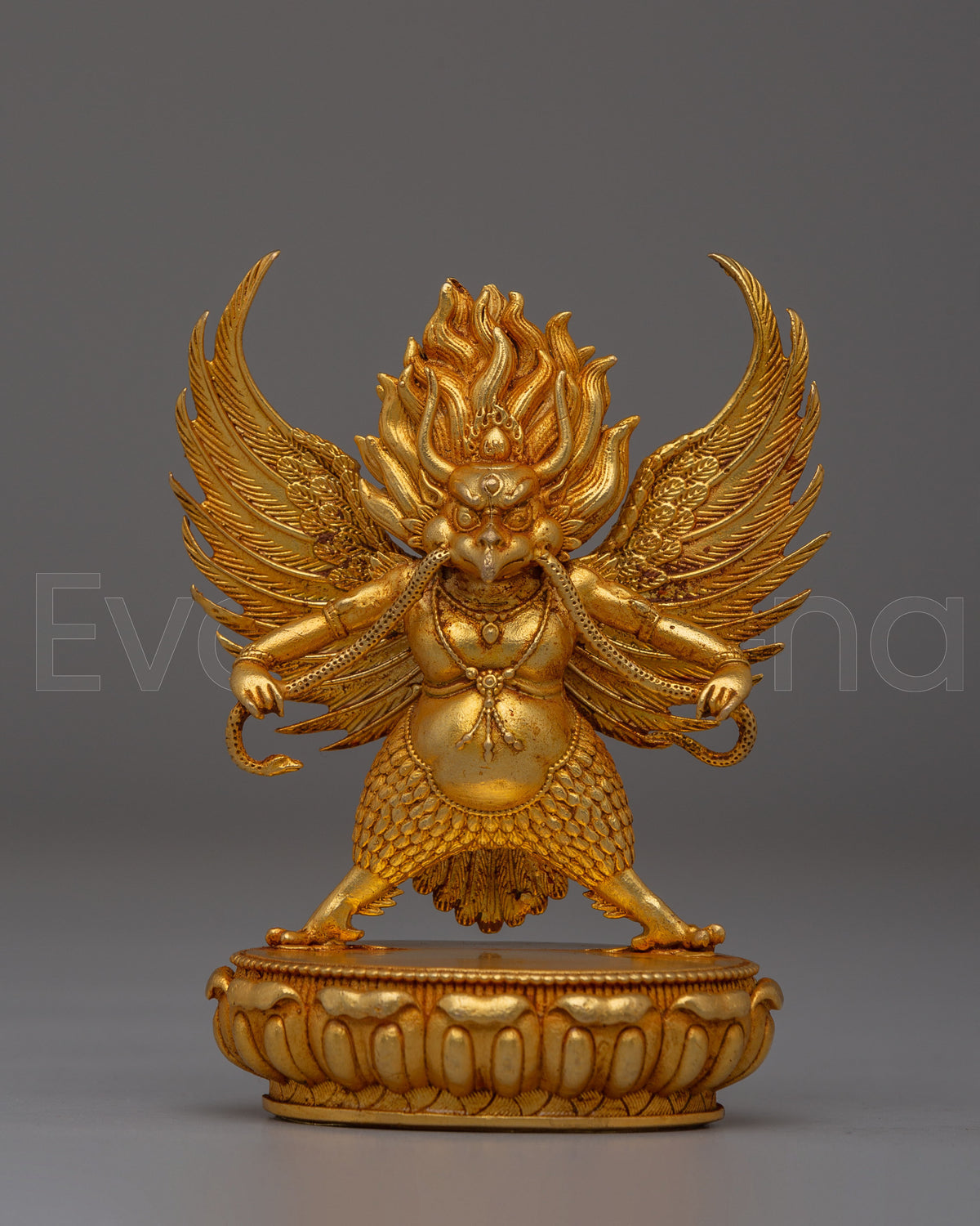 Garuda Handcrafted Buddhist Statue | The Supreme Protector Deity