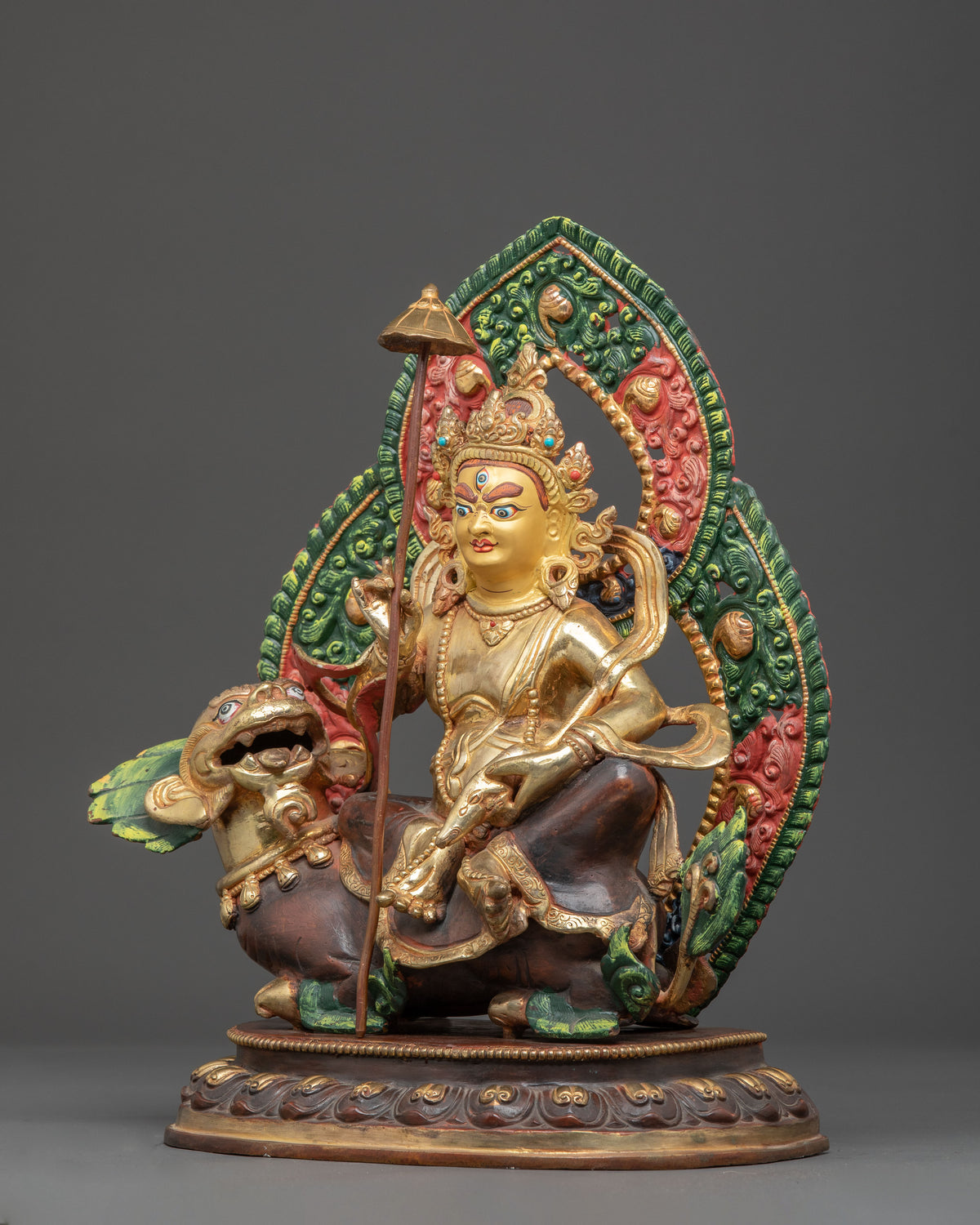 The Northern Guardian Namtoshe Statue | Tibetan Protector Deity Sculpture