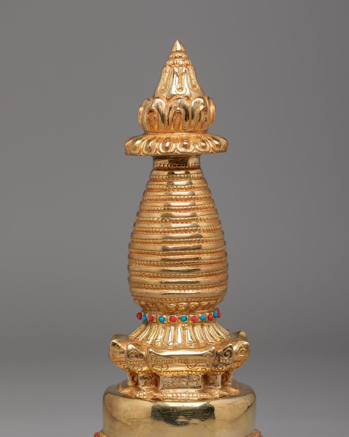 Tibetan Kadampa Stupa Sculpture | Symbol of Spiritual Enlightenment