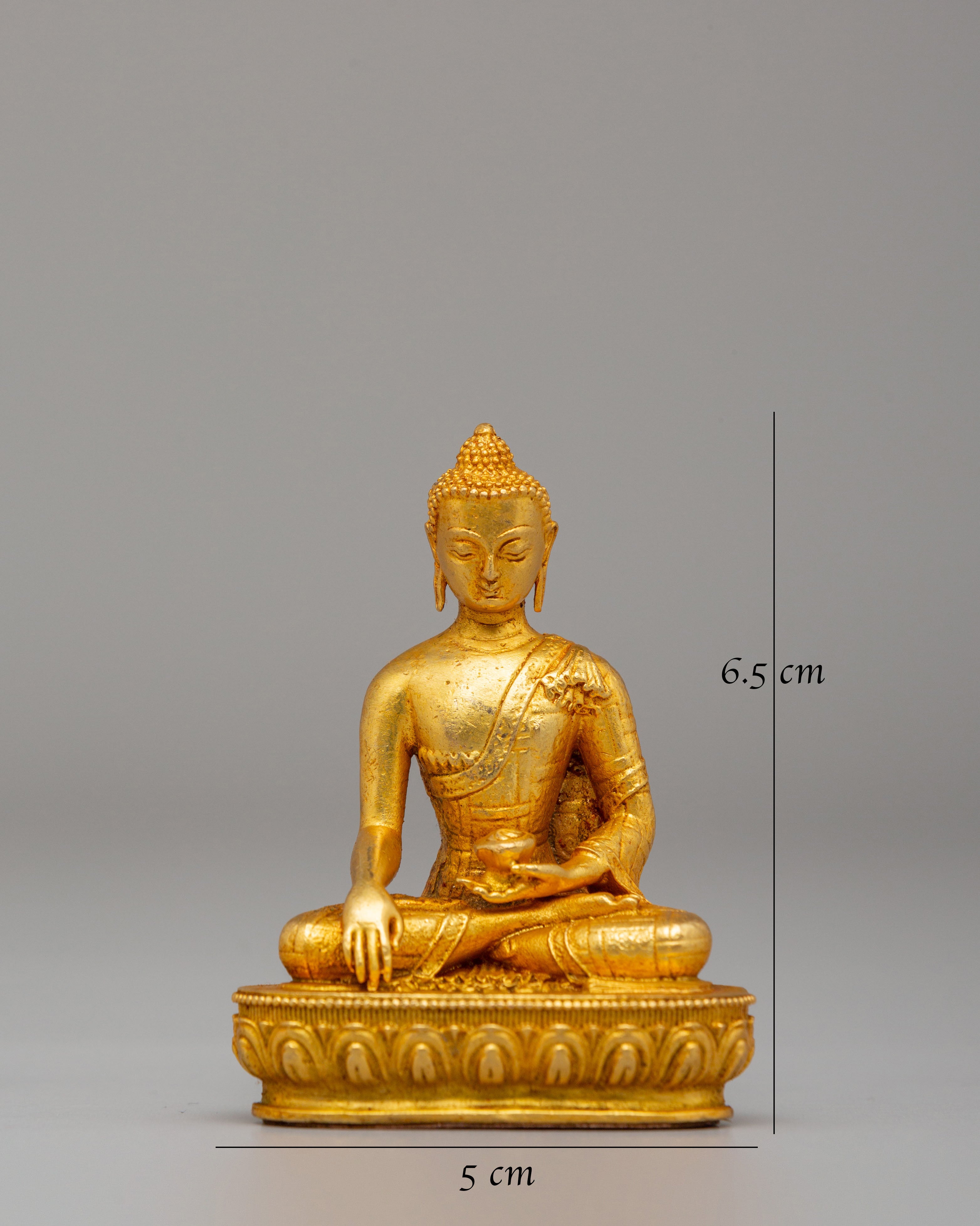 Tibetan Buddha Dharma Sangha Statue | Shakyamuni, Chenrezig & Guru Rinpoche Figurine