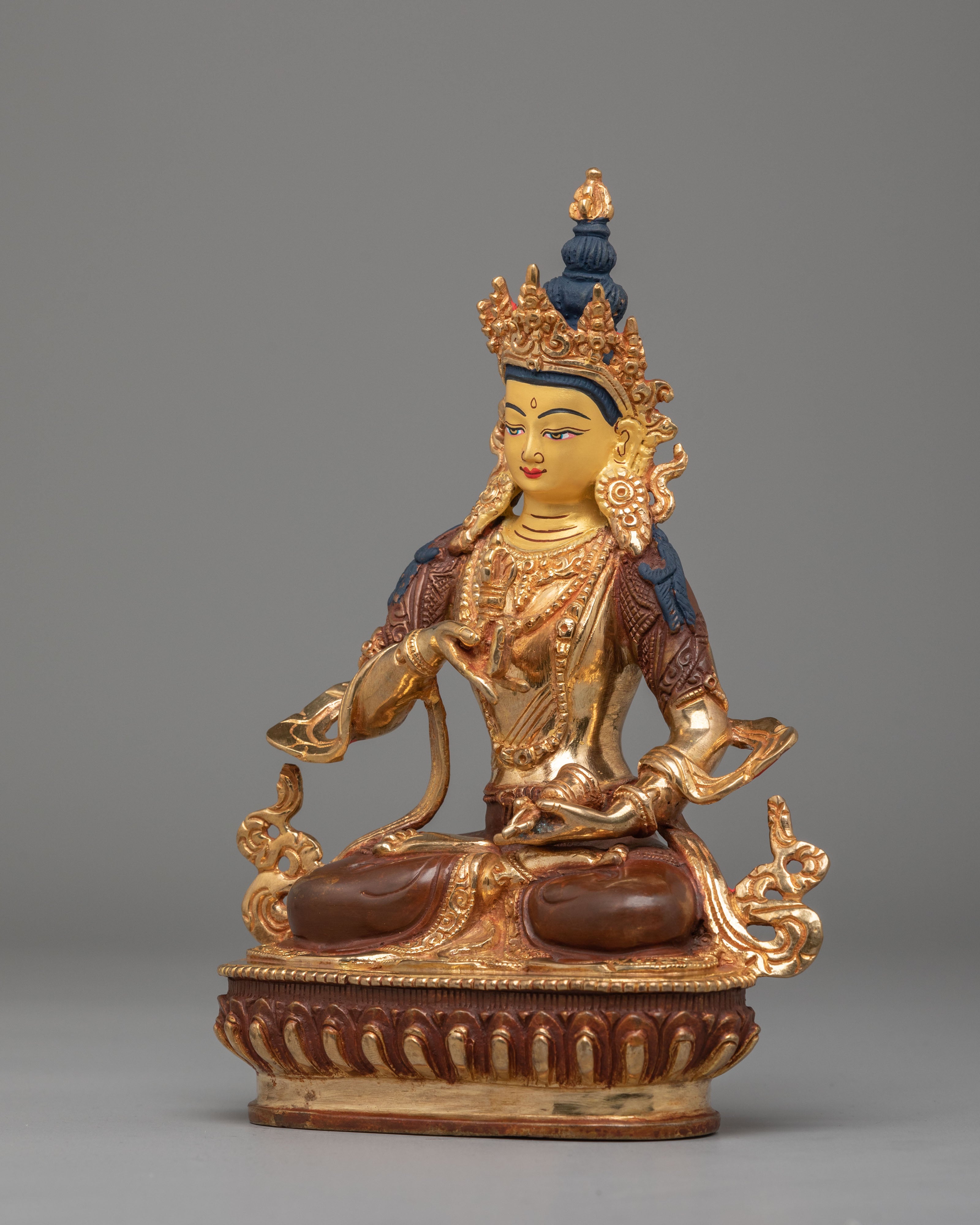 Handcrafted Purification Vajrasattva Statue | Tibetan Buddha Figurine for Meditation