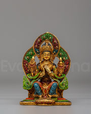 Traditional Maitreya Buddha Statue