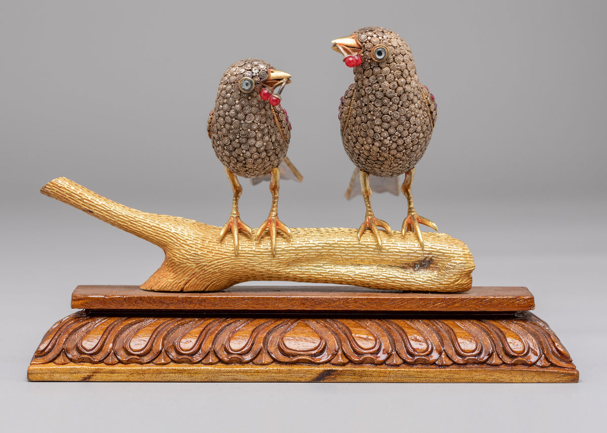 Handmade Bird Figurine Set | Symbol of Harmony and Freedom