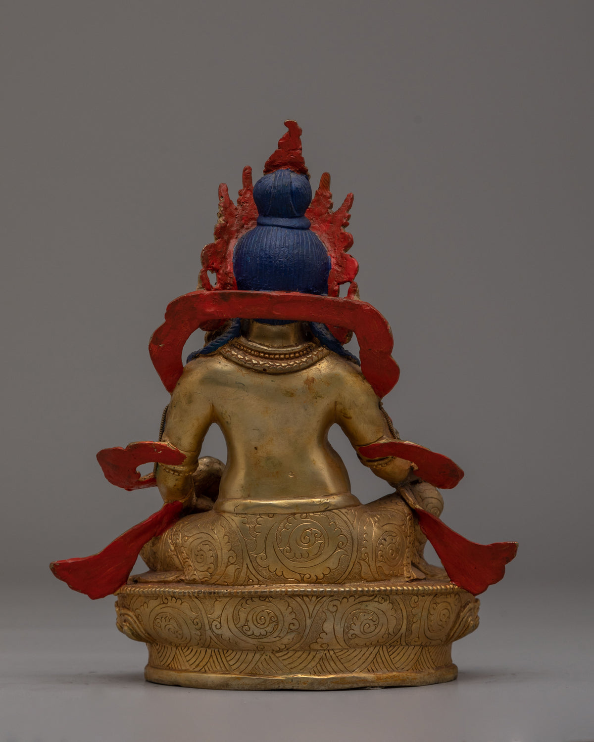 Wealth Lord Dzambhala Statue | Traditional Himalayan Artwork