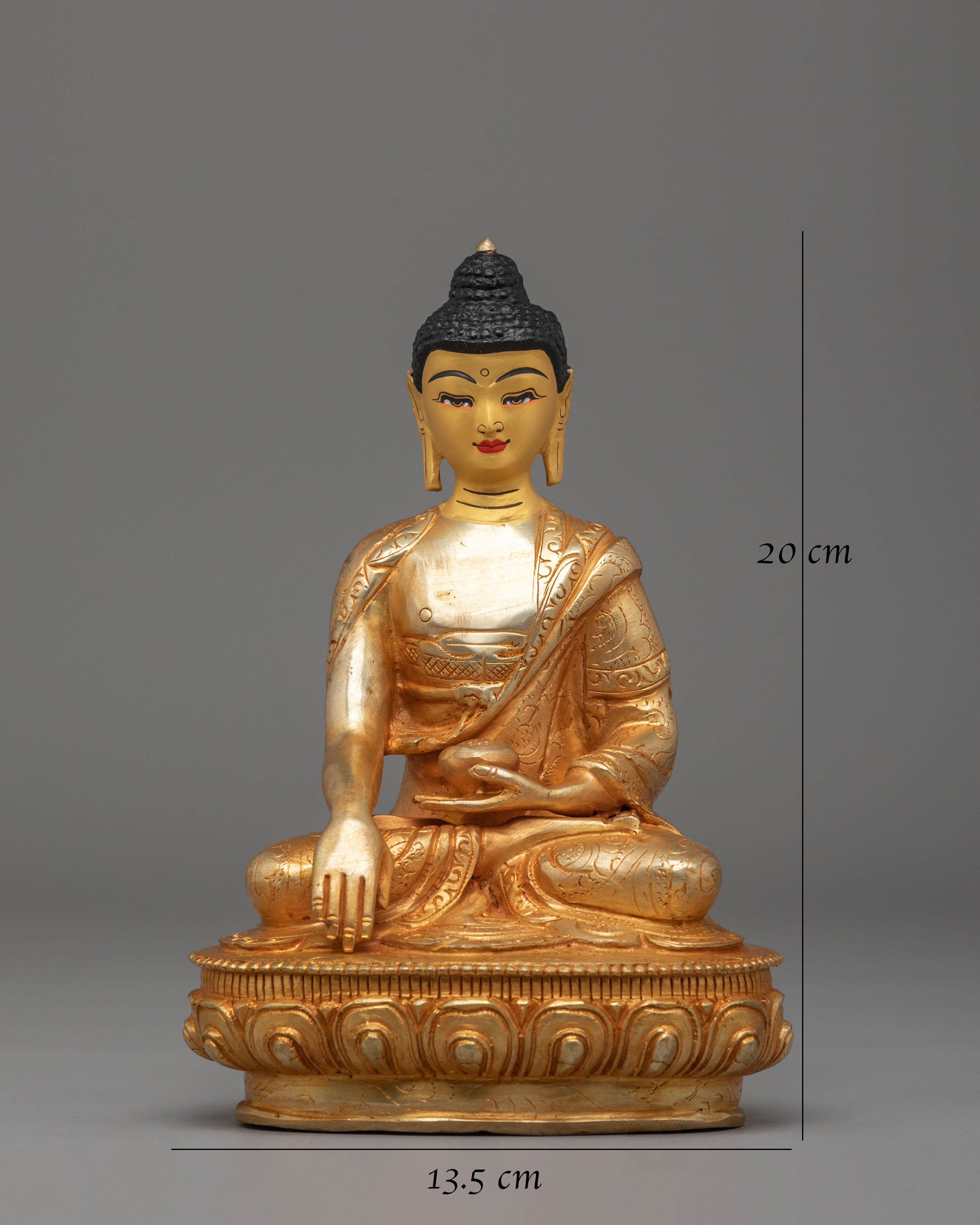 Sacred Shakyamuni Buddha Figure | A Symbol of Peace and Enlightenment