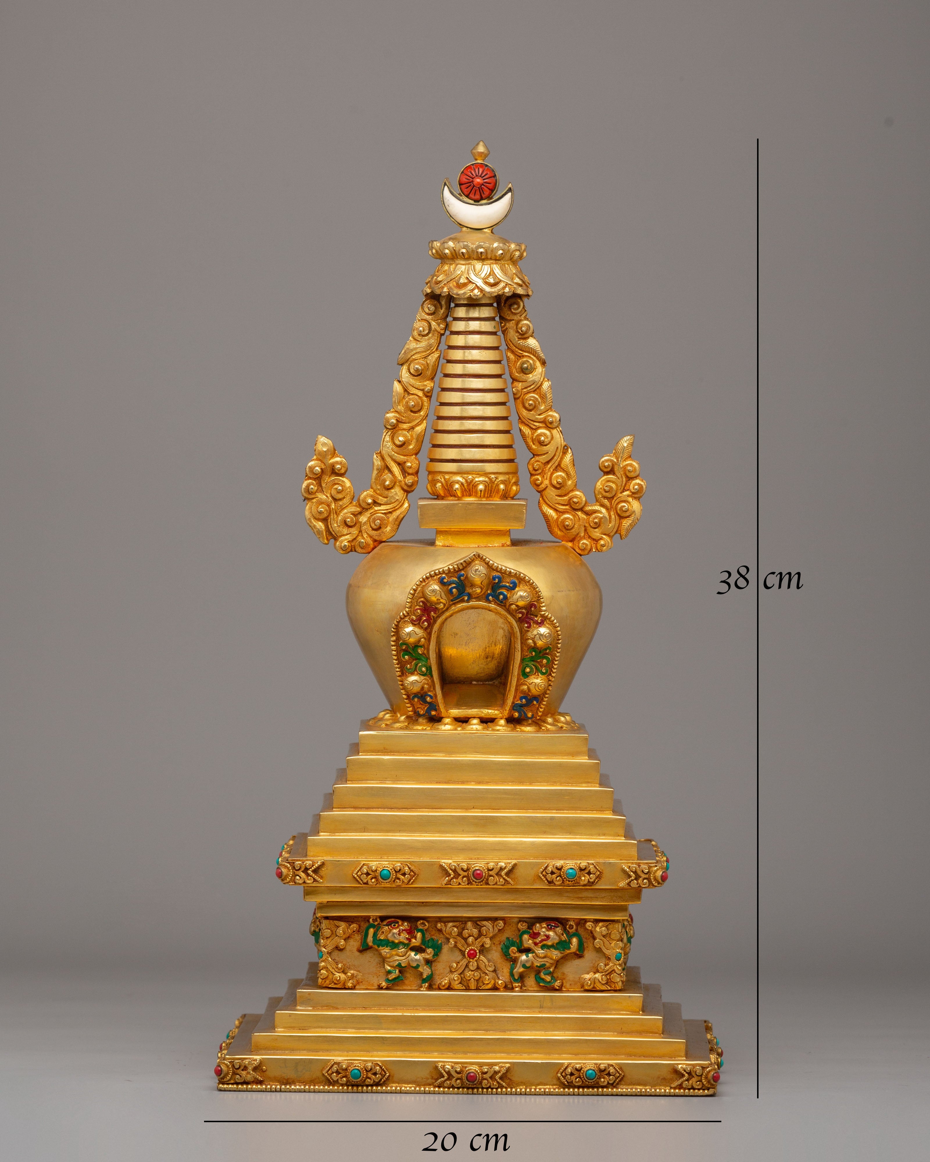 Sacred Buddhist Enlightenment Stupa | Symbol of Spiritual Awakening